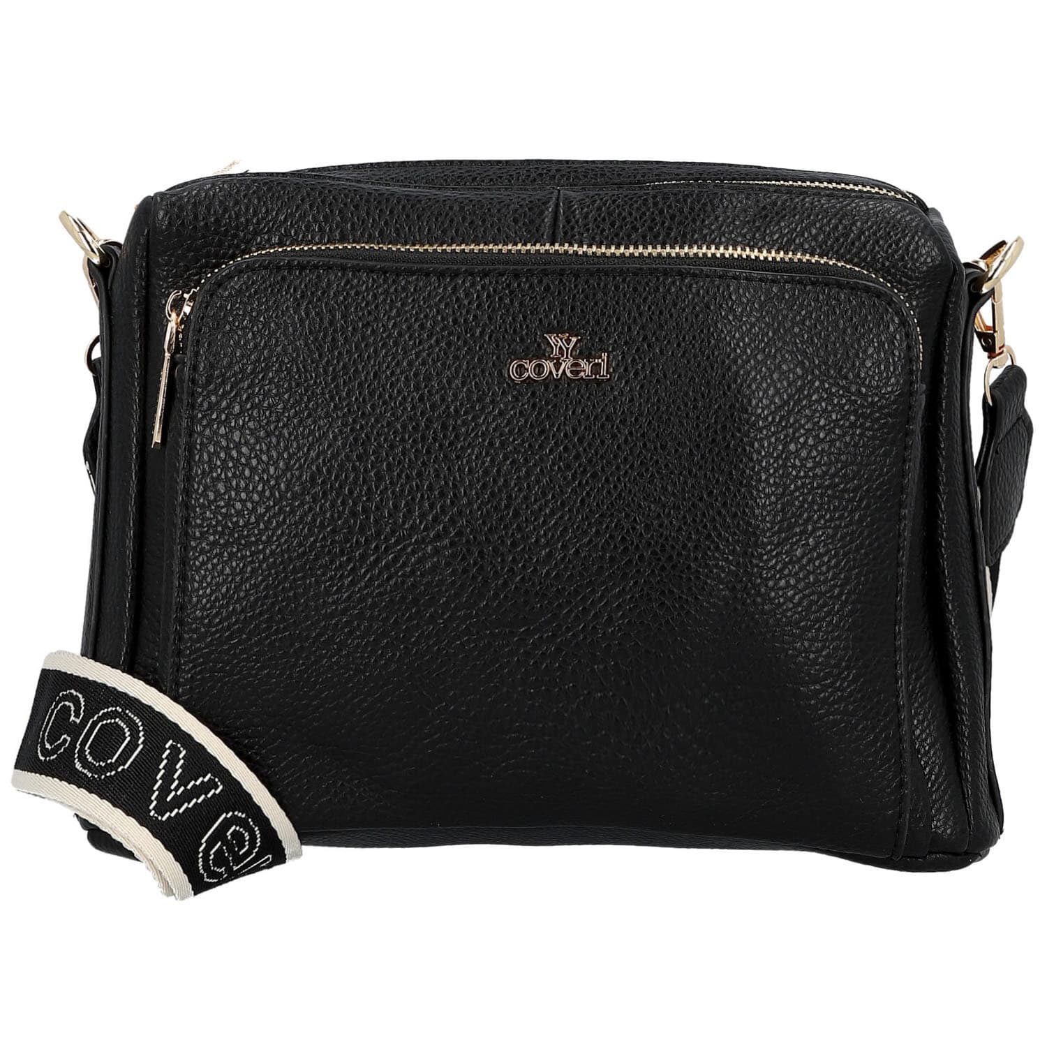 Crossbody kabelka Coveri Vangeli, černá