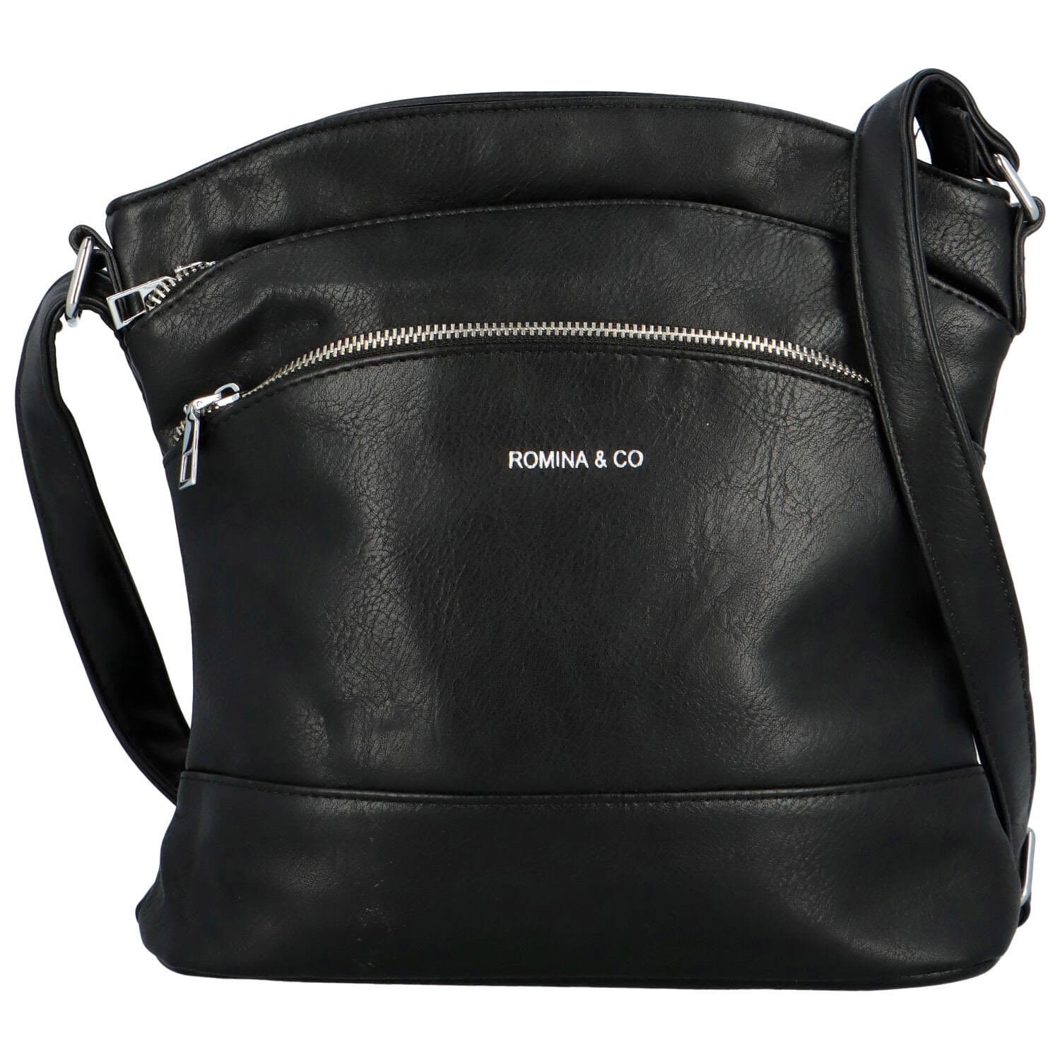 Crossbody Romina & Co Bags Zigitta, černá