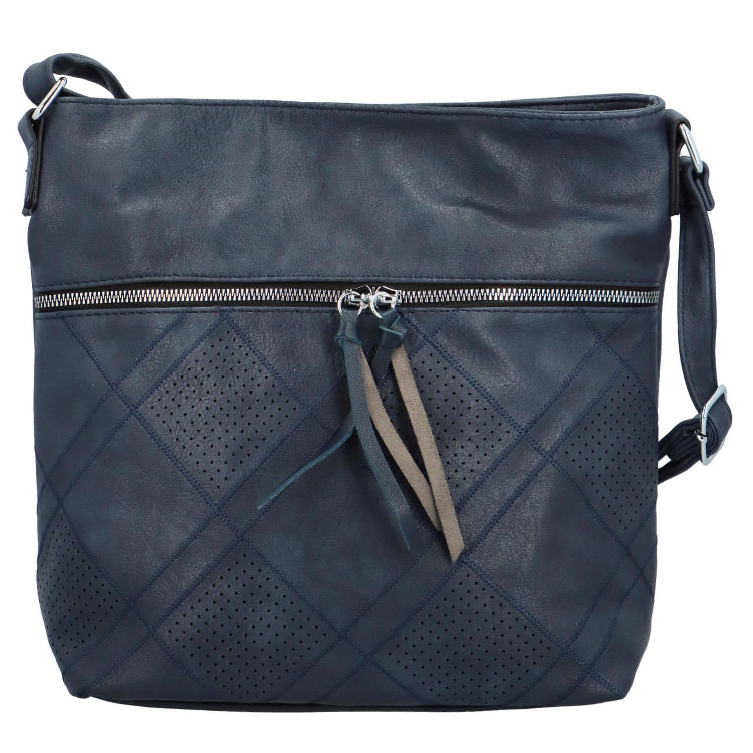 Crossbody kabelka Firenze Briar, modrá