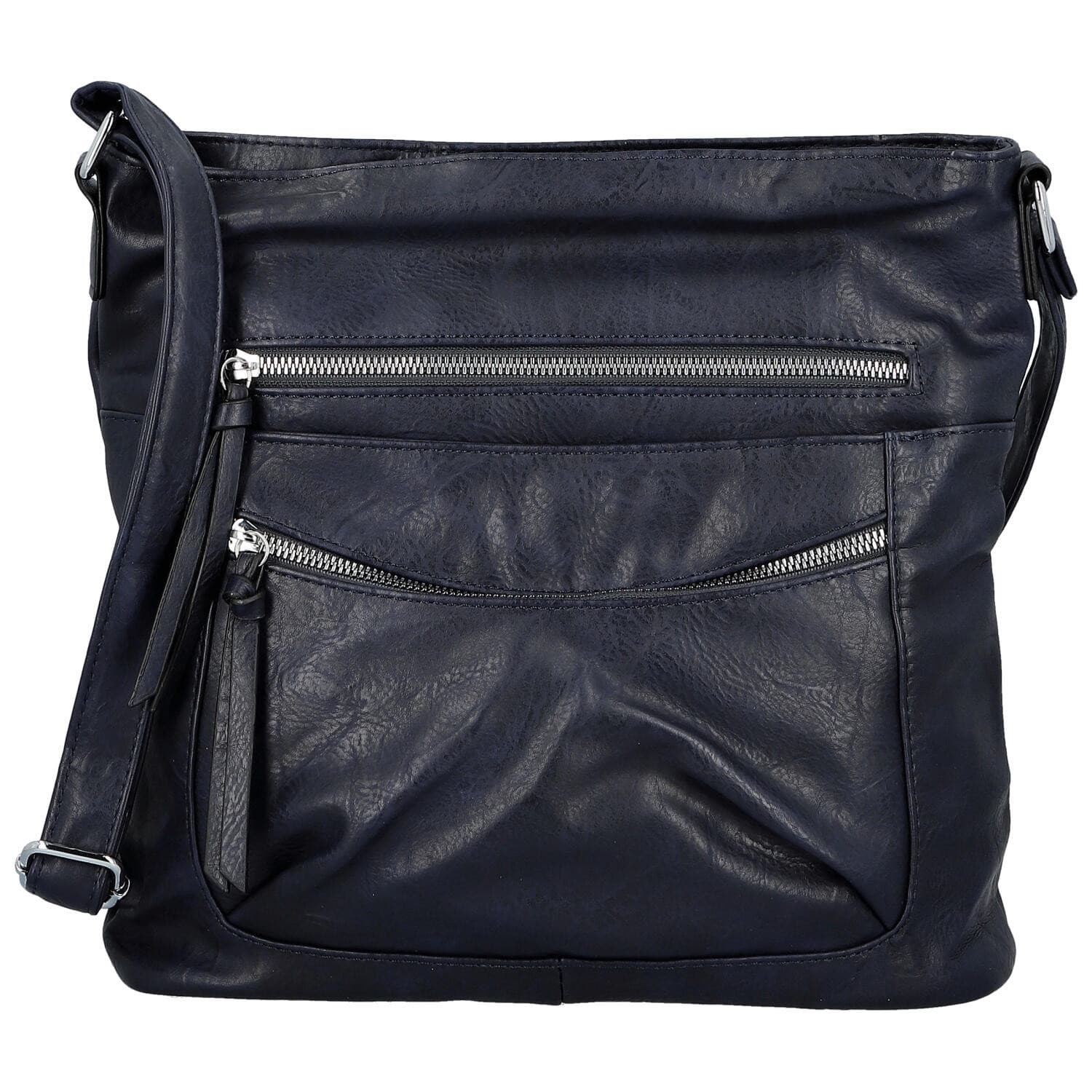 Crossbody kabelka Firenze Ganna, modrá