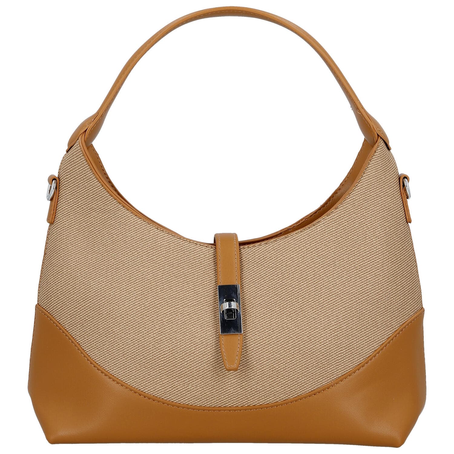 Kabelka do ruky Paolo bags Grisel, hnědá