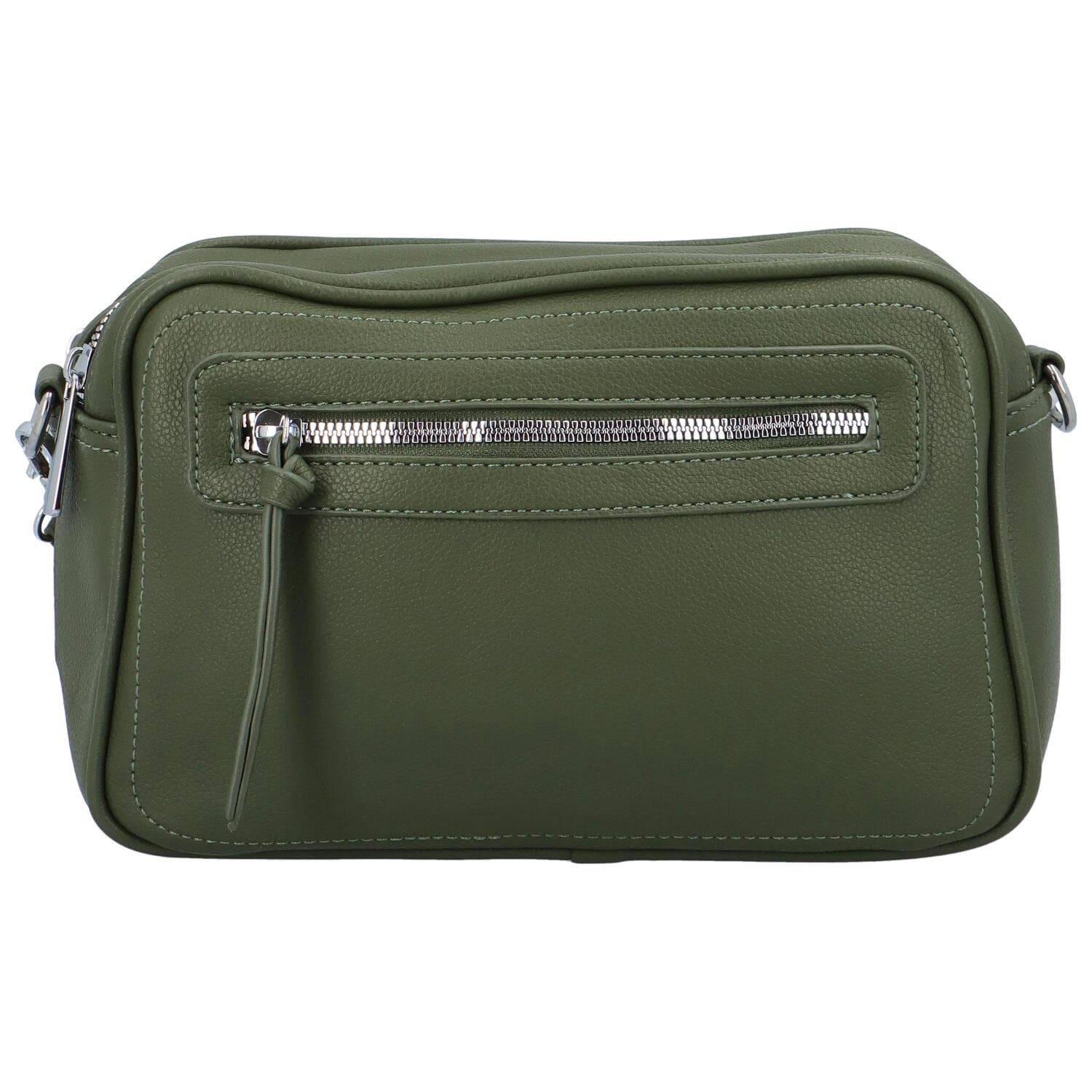 Crossbody kabelka Paolo bags Tselmega, zelená