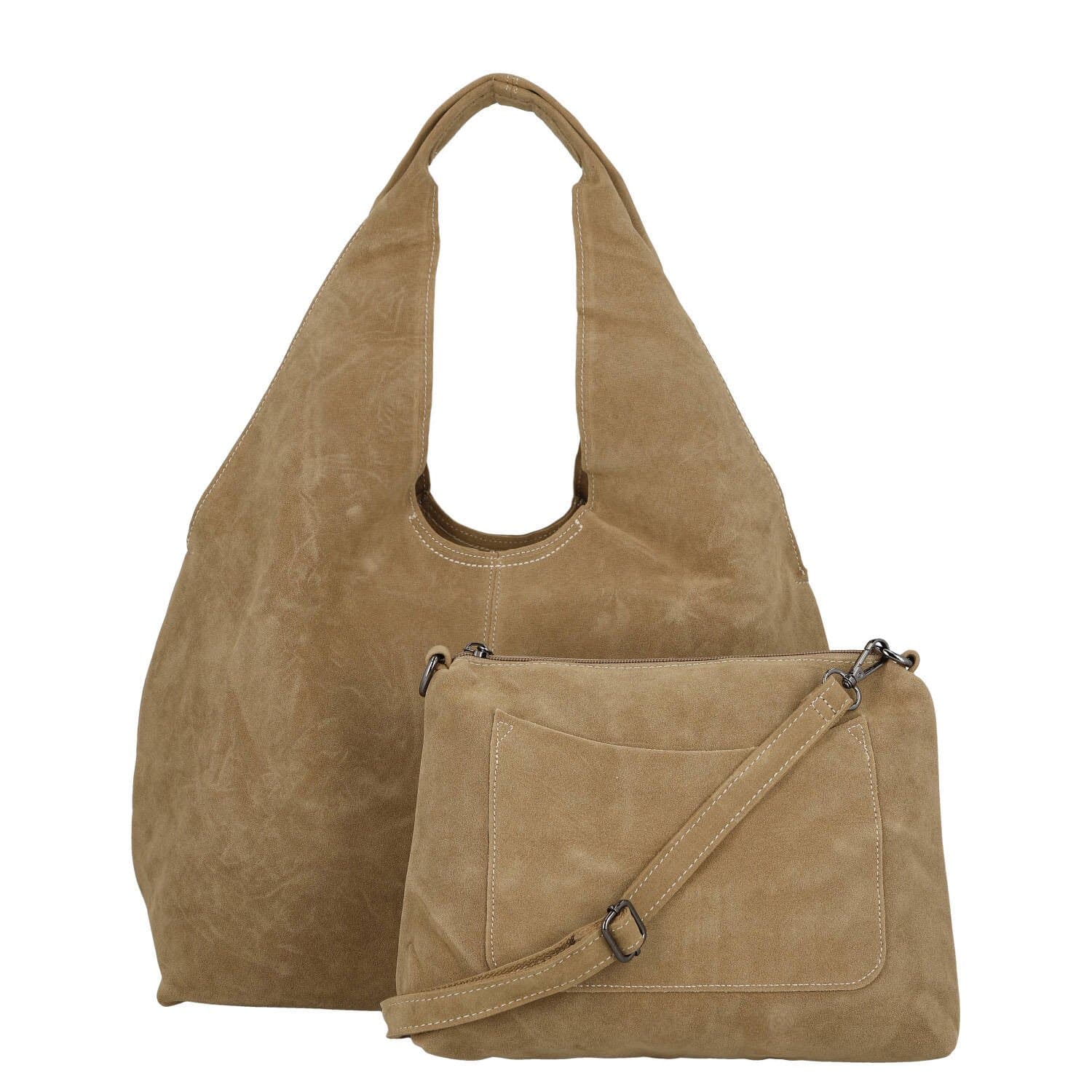 Set kabelek Paolo bags Pina, béžová