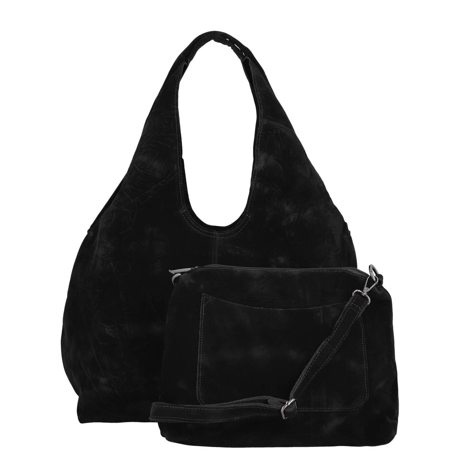 Set kabelek Paolo bags Pina, černá
