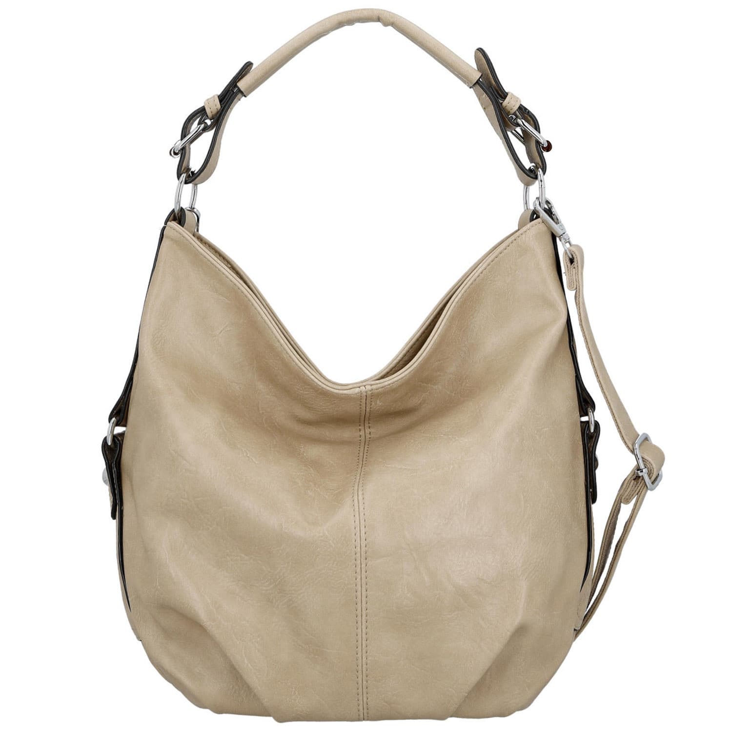 Kabelka na rameno Paolo bags Orena, béžová