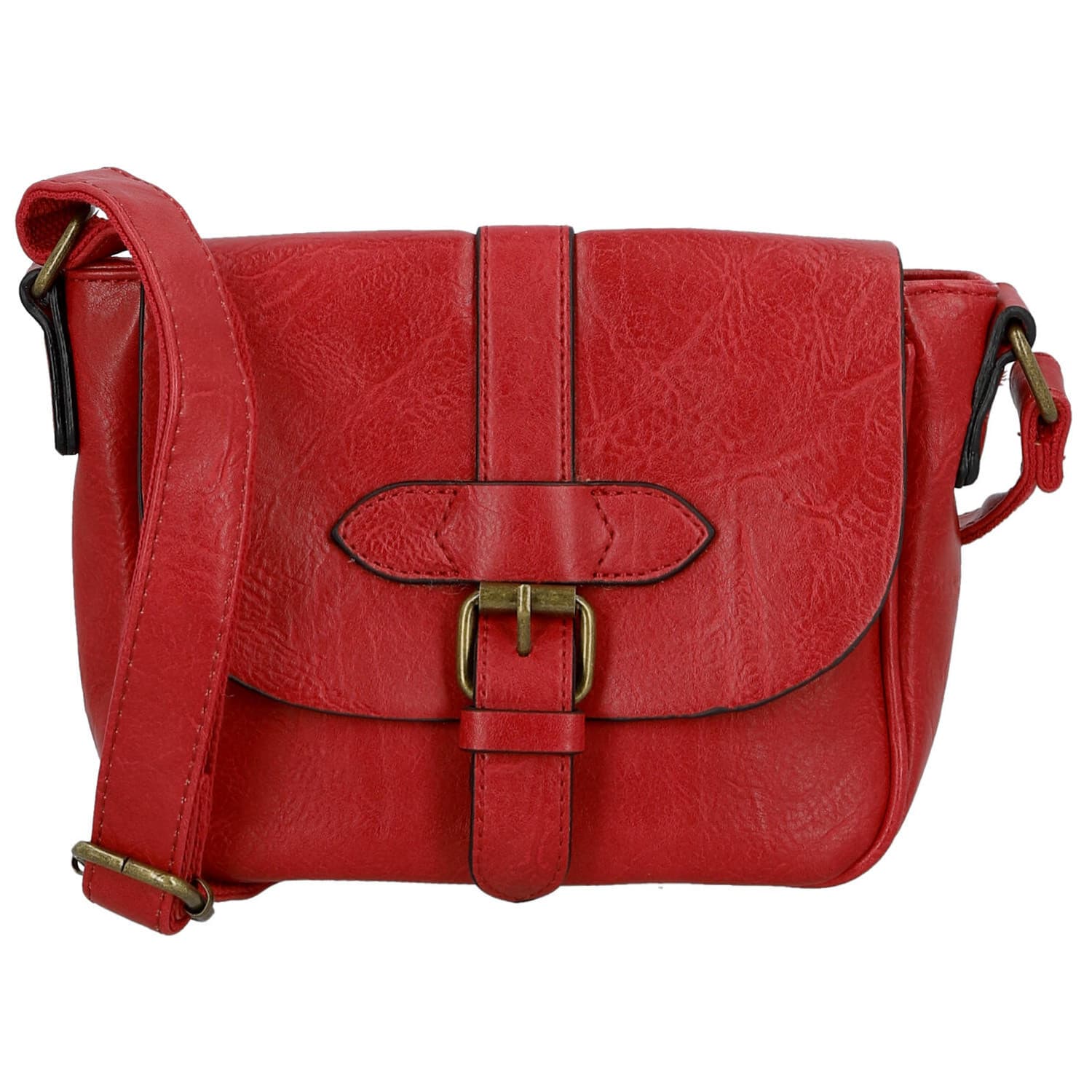 Crossbody kabelka Paolo bags Caprica, červená
