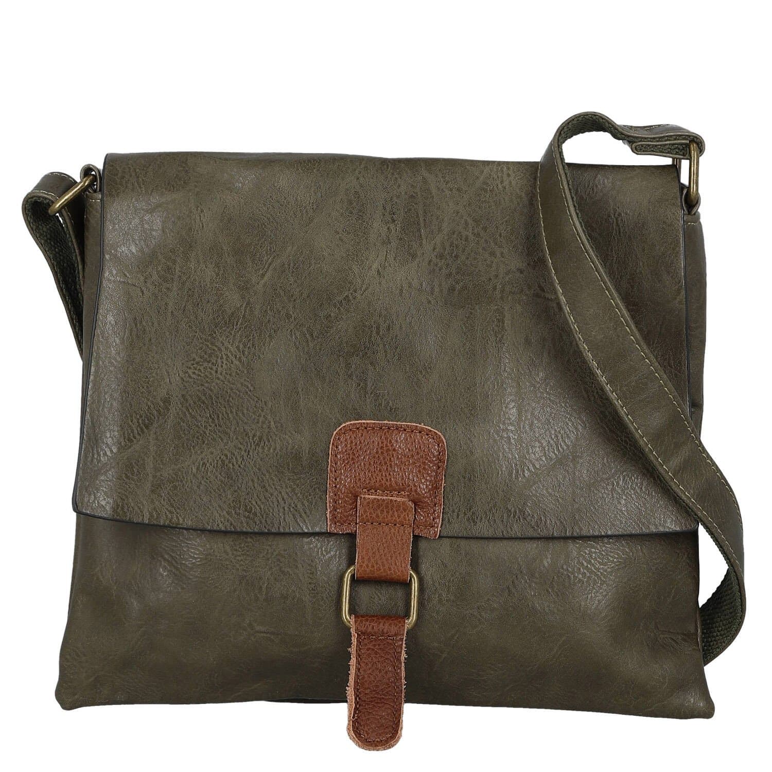 Crossbody kabelka Paolo bags Valerija, zelená
