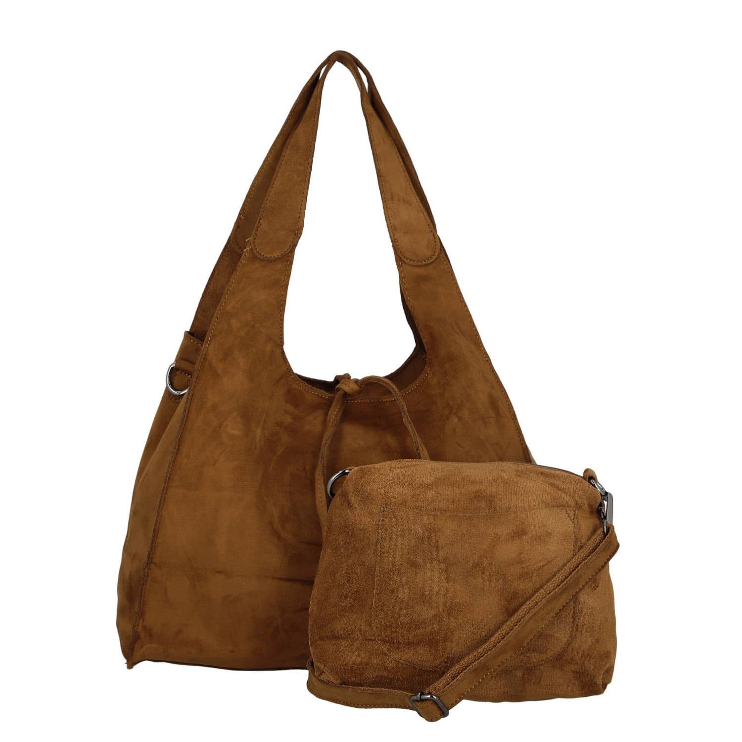 Set kabelek Paolo bags Rissta, hnědá