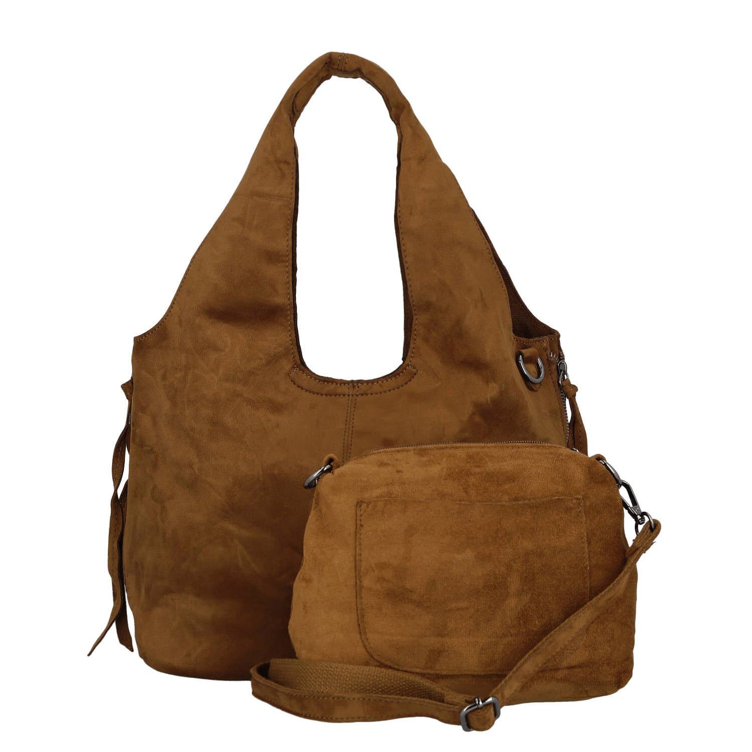 Set kabelek Paolo bags Kupria, hnědá