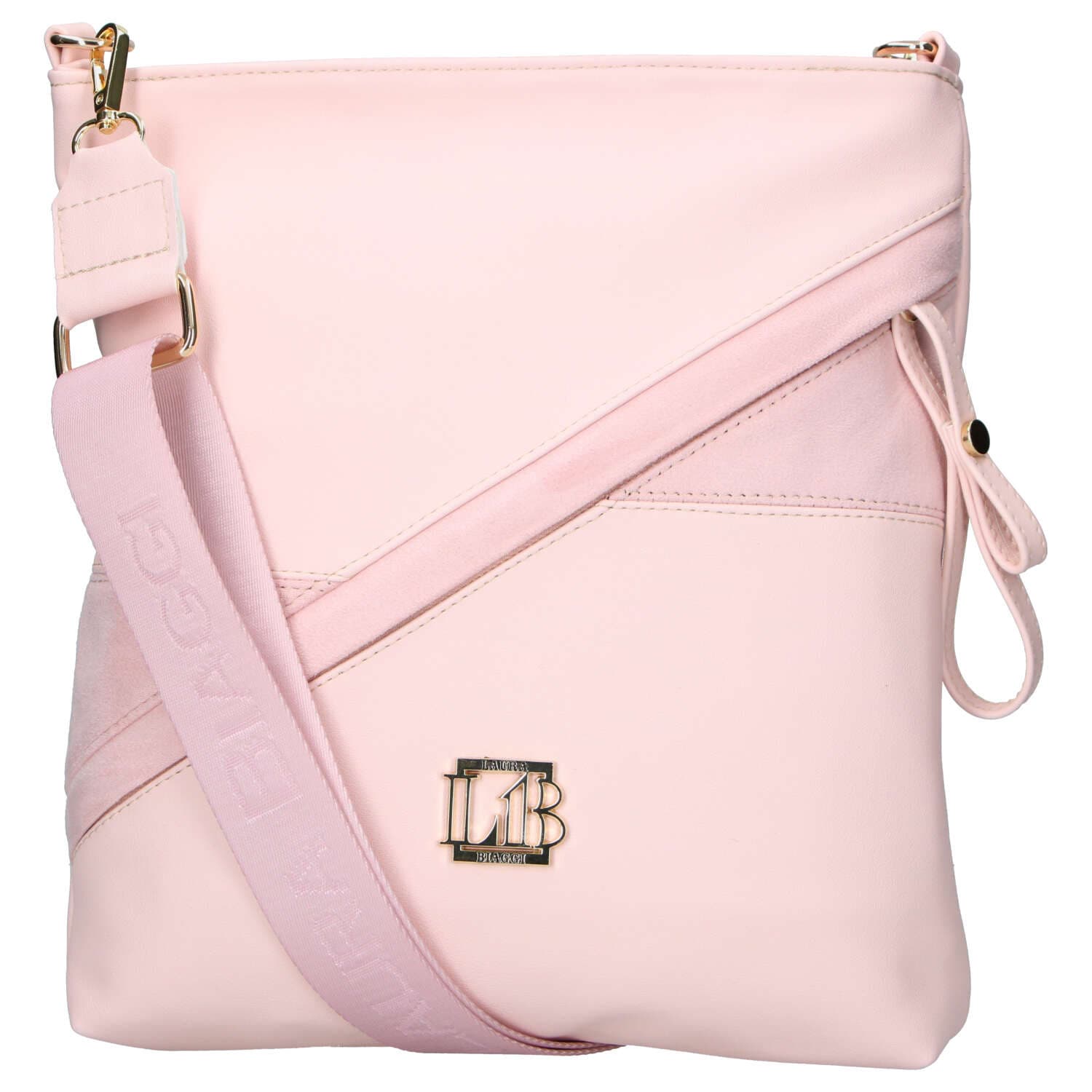 Crossbody kabelka Laura Biaggi Sherica, růžová