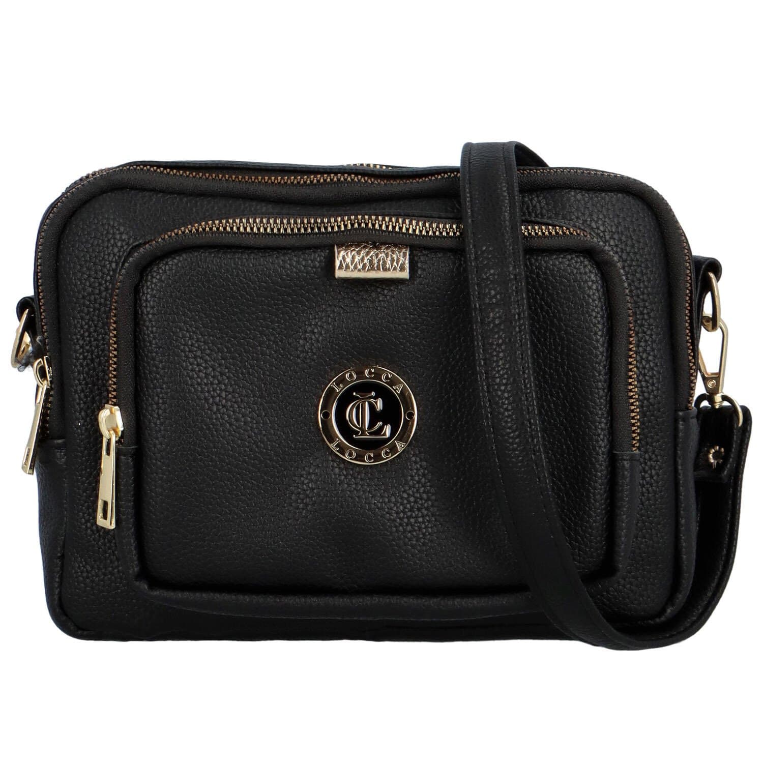 Crossbody kabelka Locca Makarie, černá