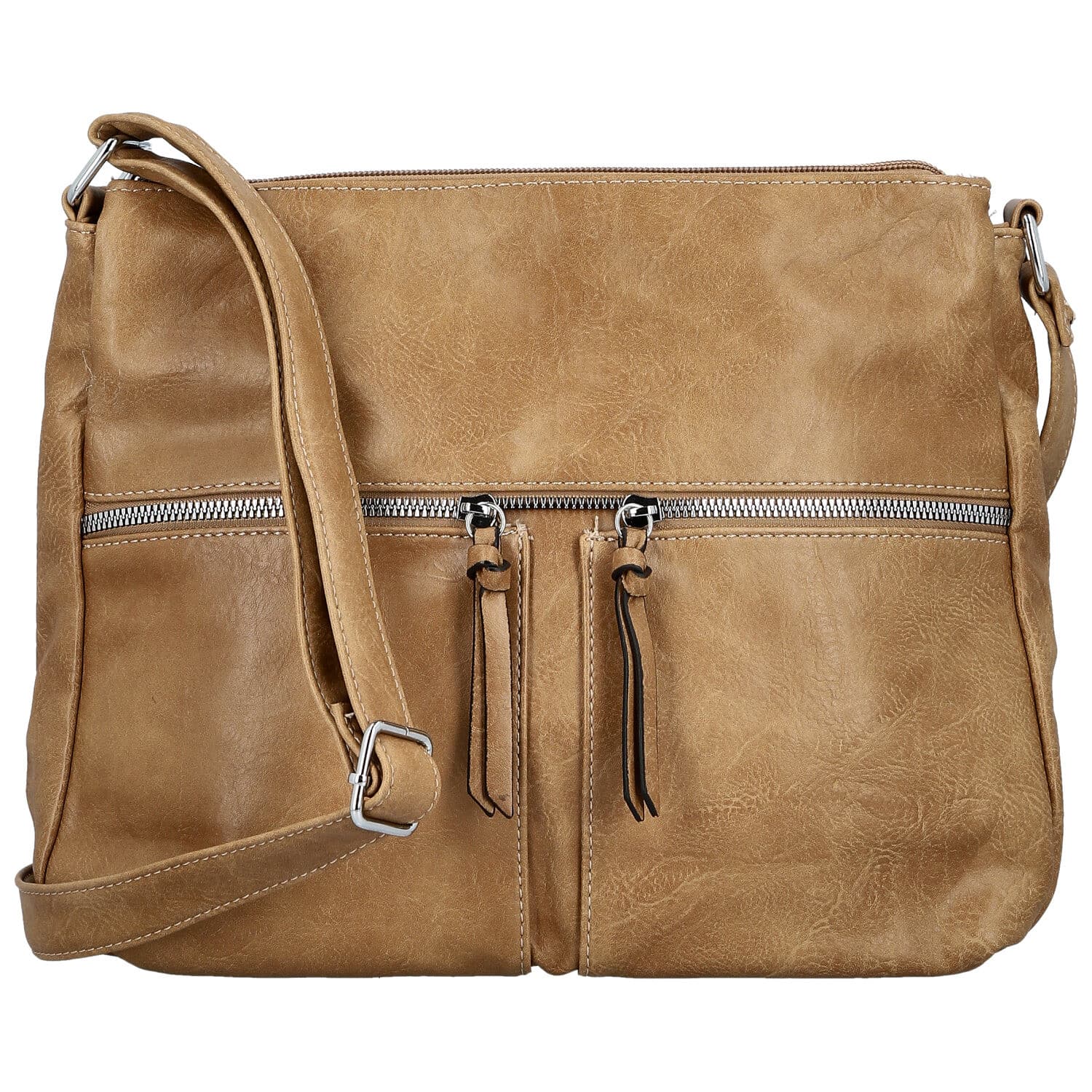 Crossbody kabelka Firenze Bessy, zelená