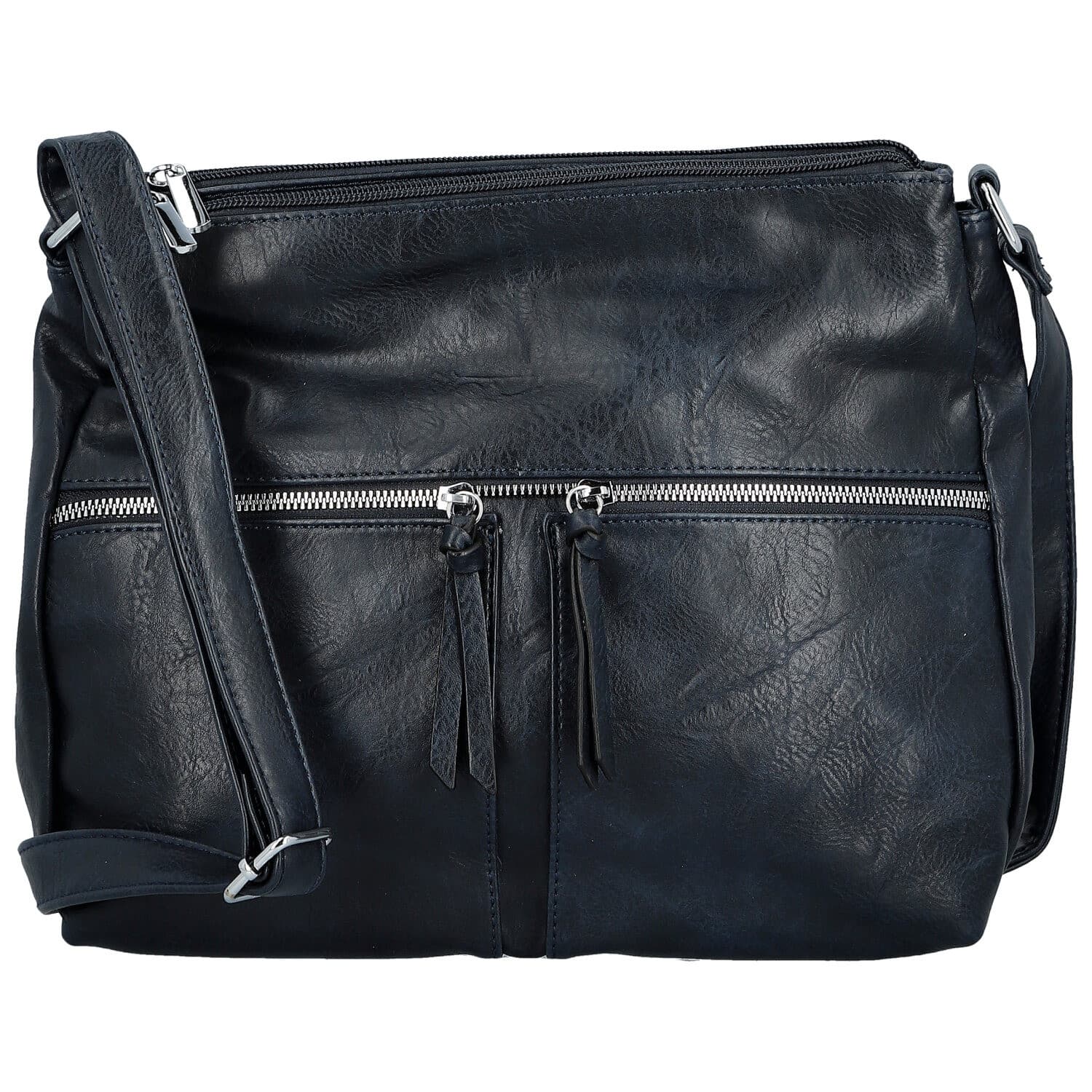 Crossbody kabelka Firenze Bessy, modrá