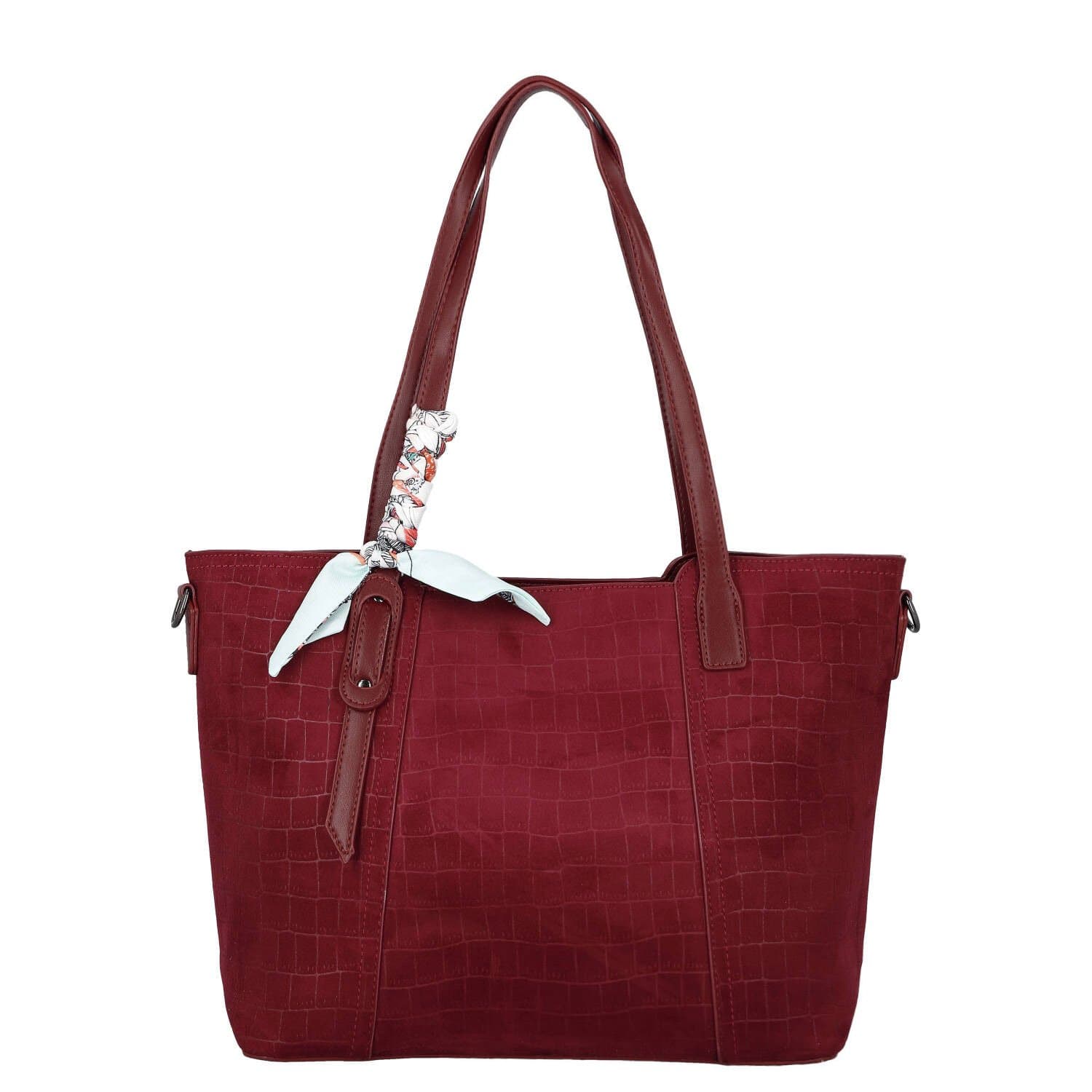 Kabelka na rameno Firenze Bertha, vínová