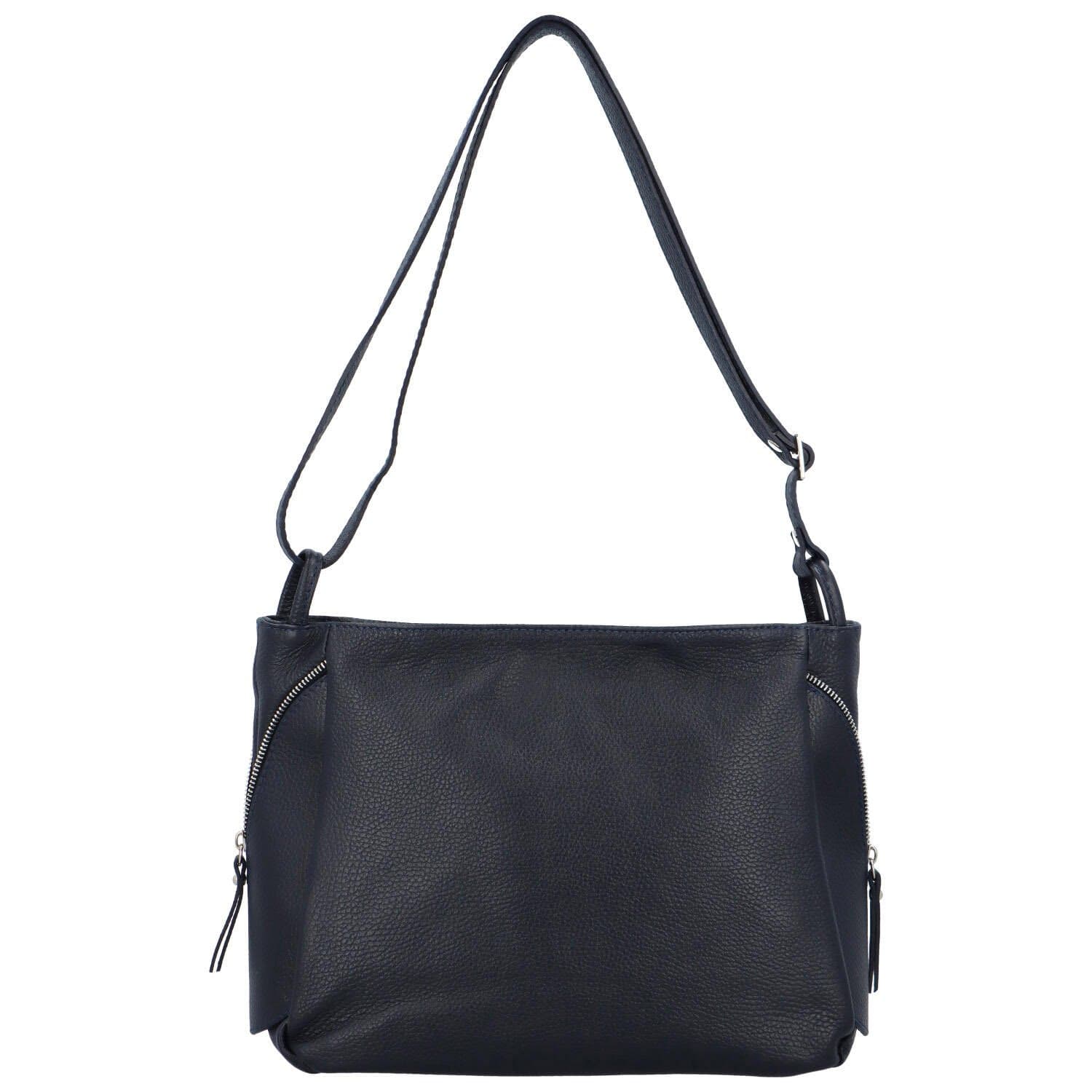 Kožená crossbody kabelka Delami Carfiana