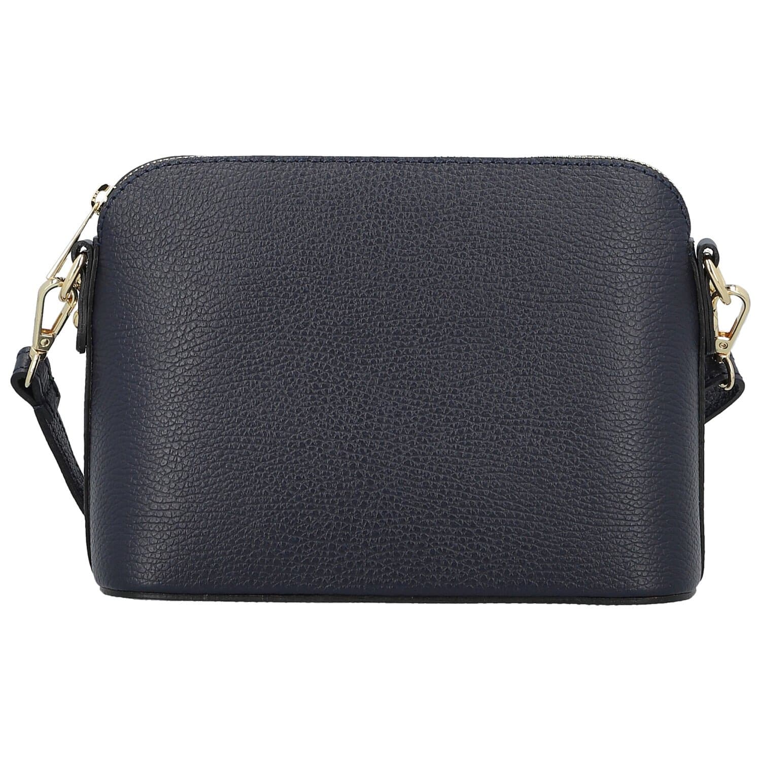 Kožená crossbody kabelka Delami Vera Pelle Gosslin, modrá