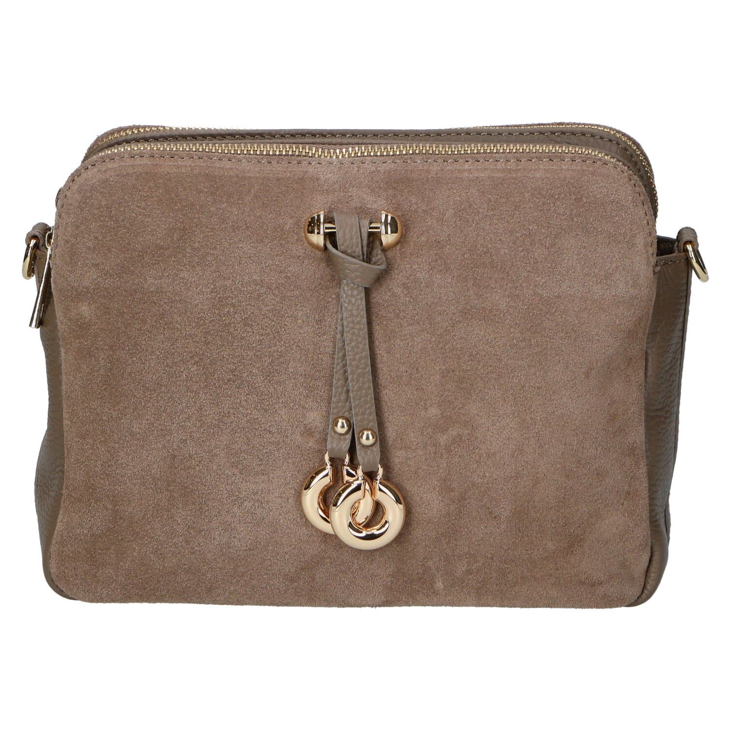 Kožená crossbody kabelka Delami Vera Pelle Editka