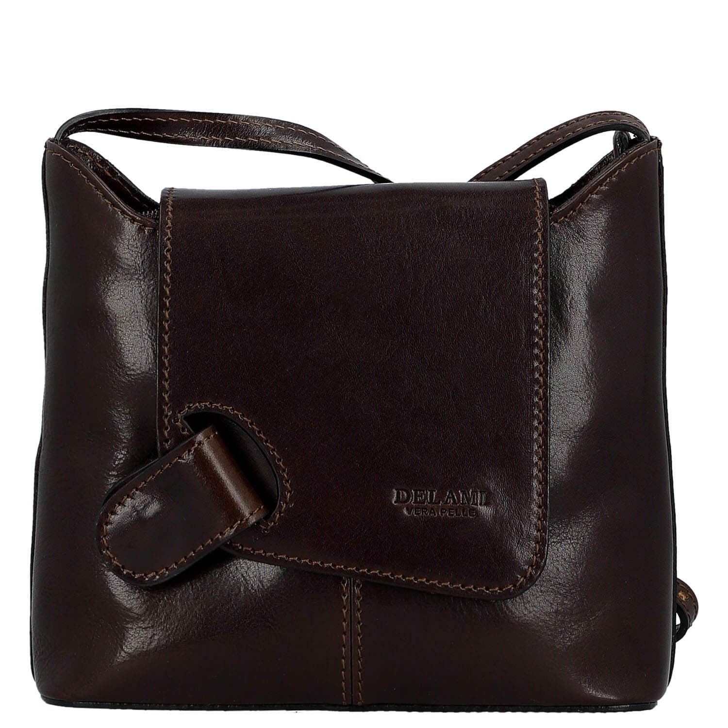 Kožená crossbody kabelka Delami Vera Pelle Belisa