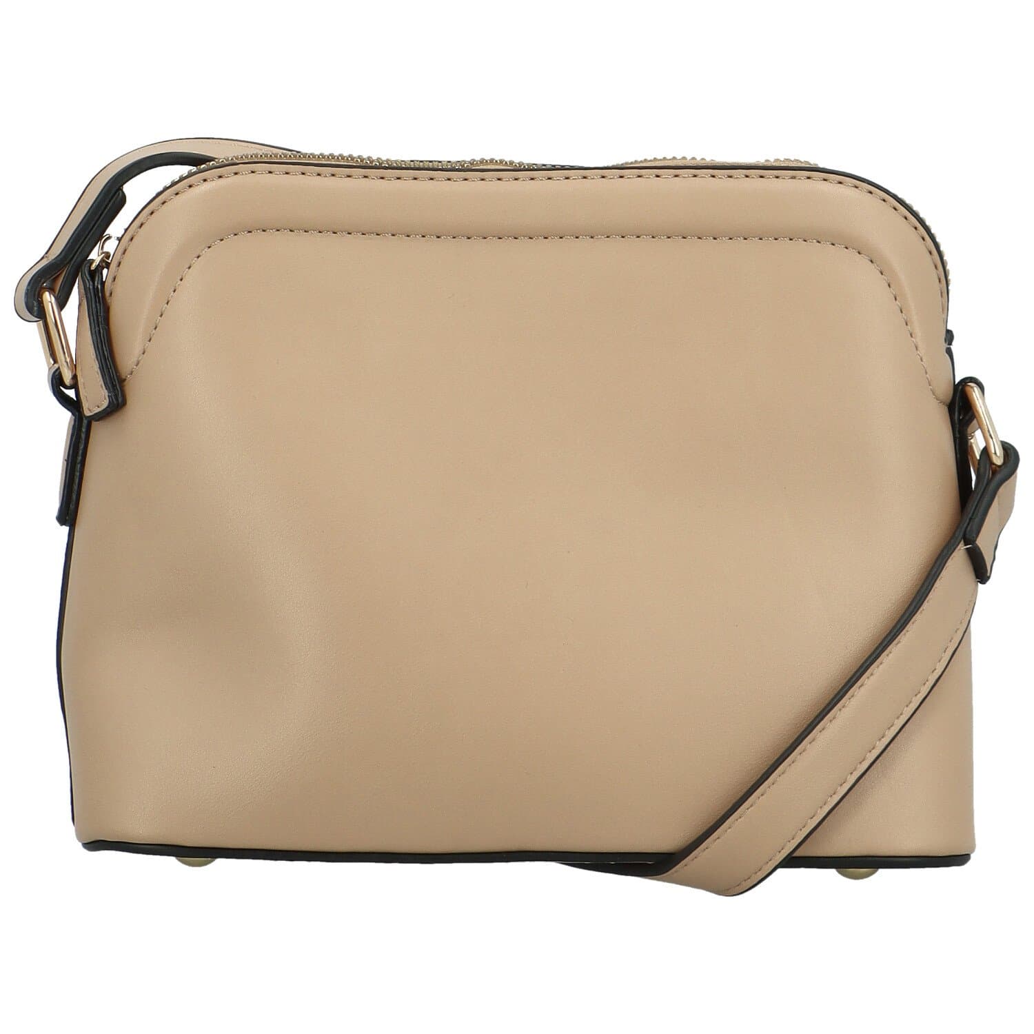 Crossbody kabelka MaxFly Stipe, béžová
