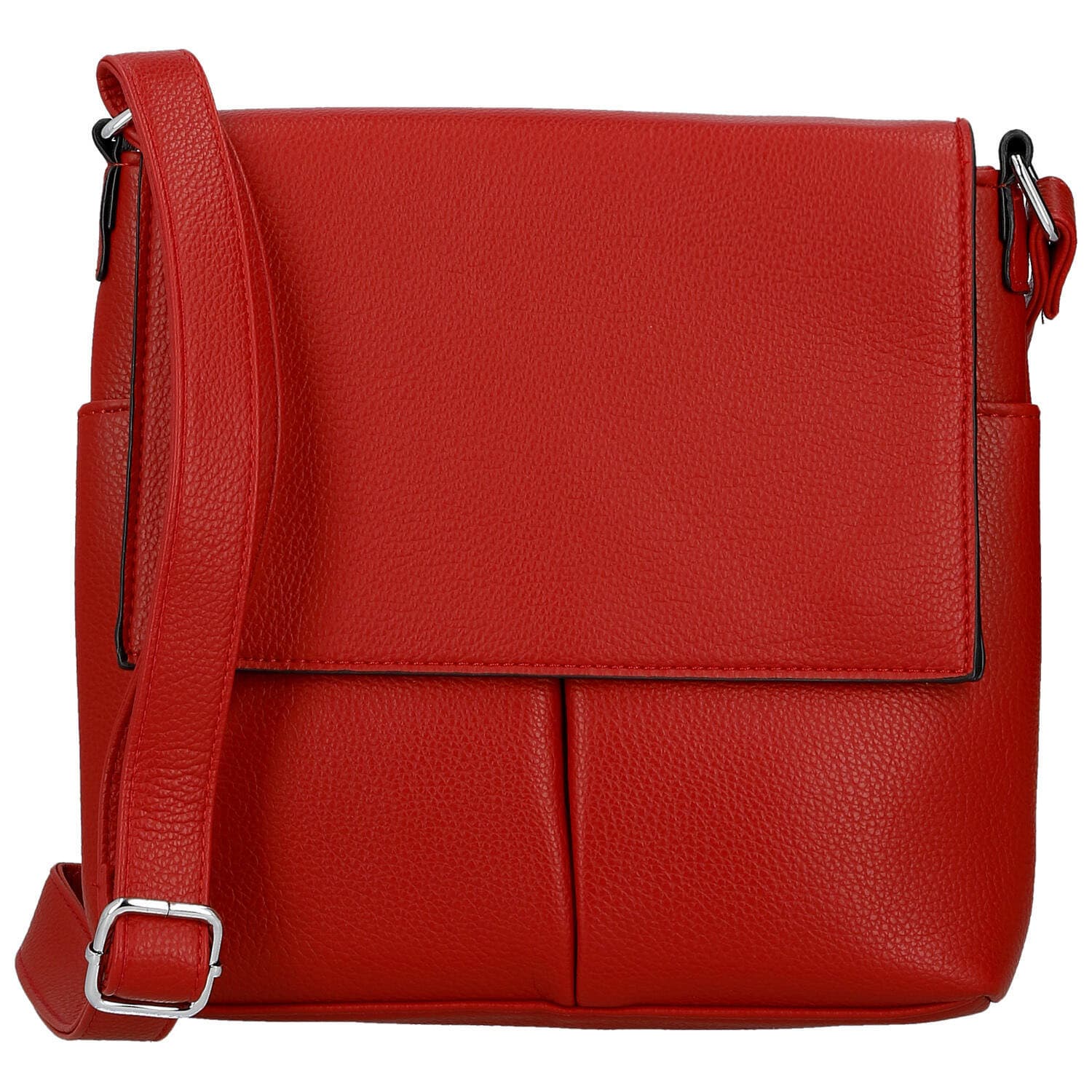 Crossbody kabelka Paolo Bags Dilara, červená