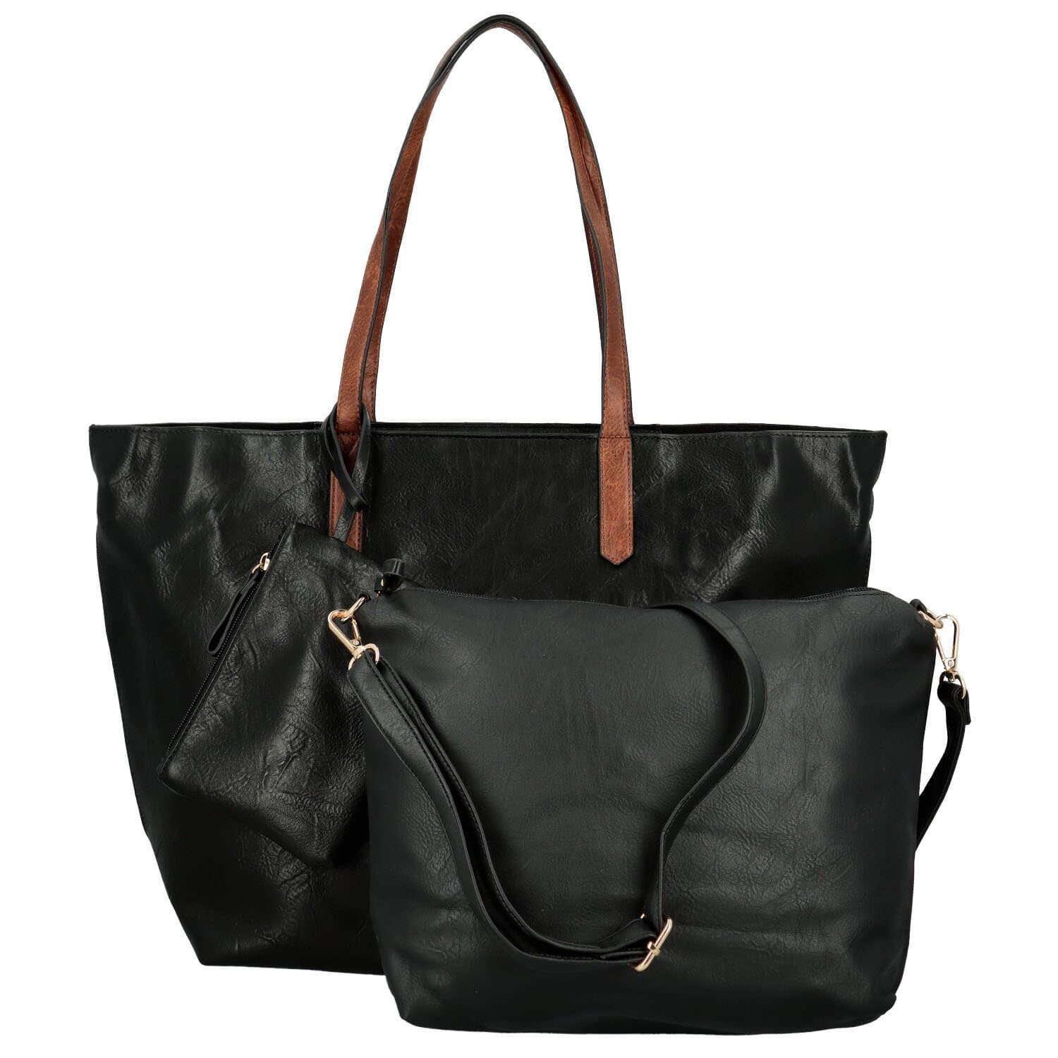 Set kabelek Paolo bags Yema, černá