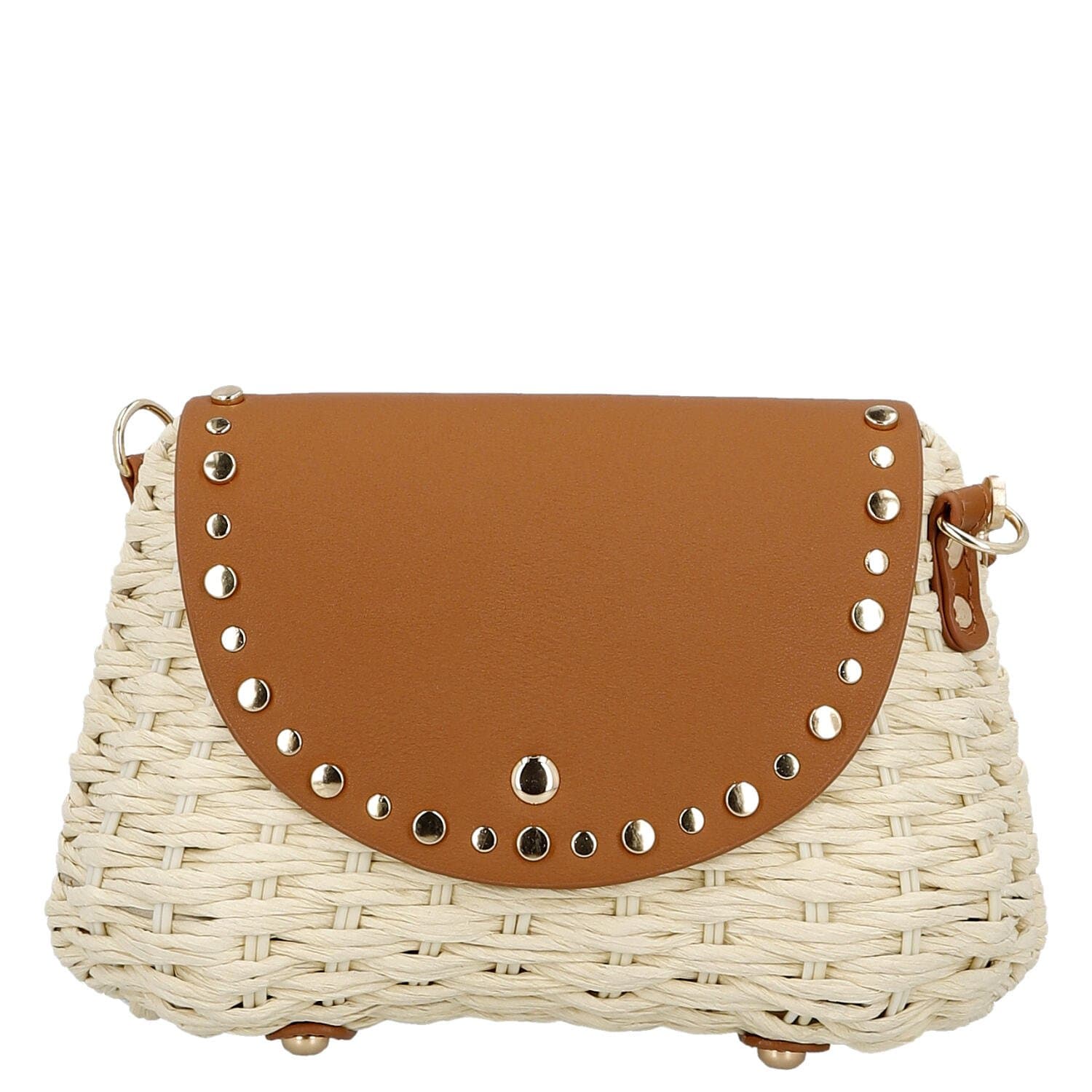 Crossbody kabelka Firenze Geza, krémová