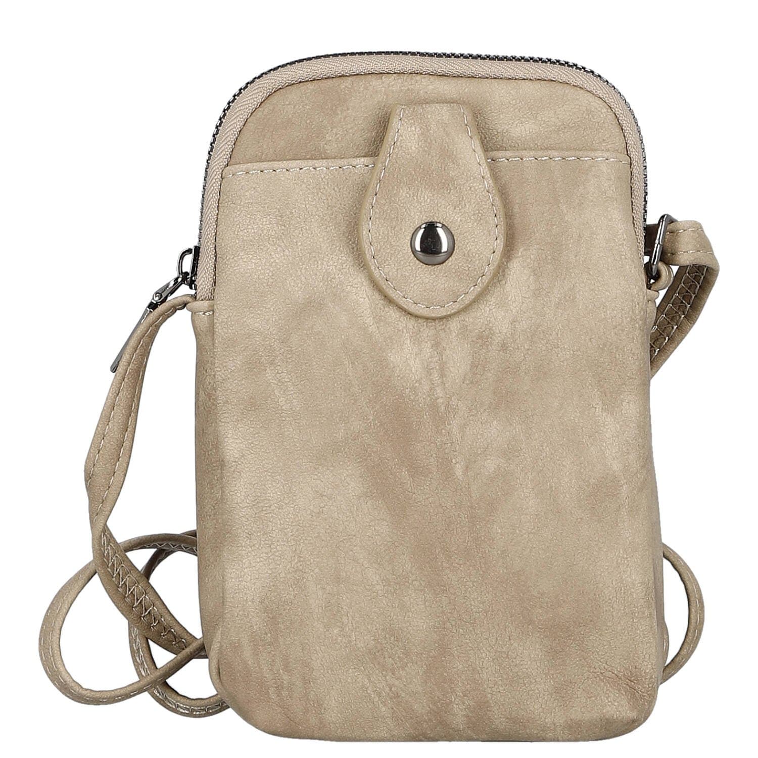 Crossbody kabelka MaxFly Jamie, béžová