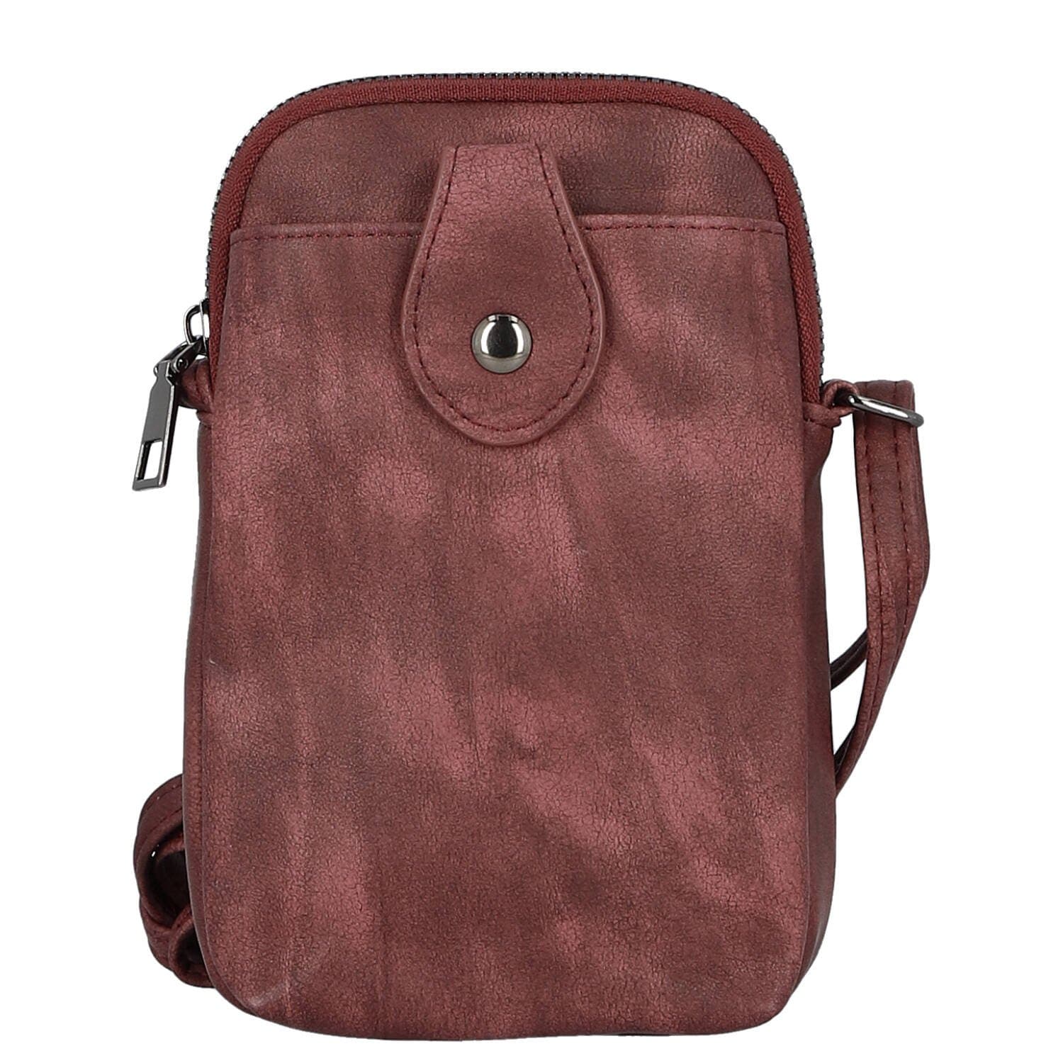 Crossbody kabelka MaxFly Jamie, vínová