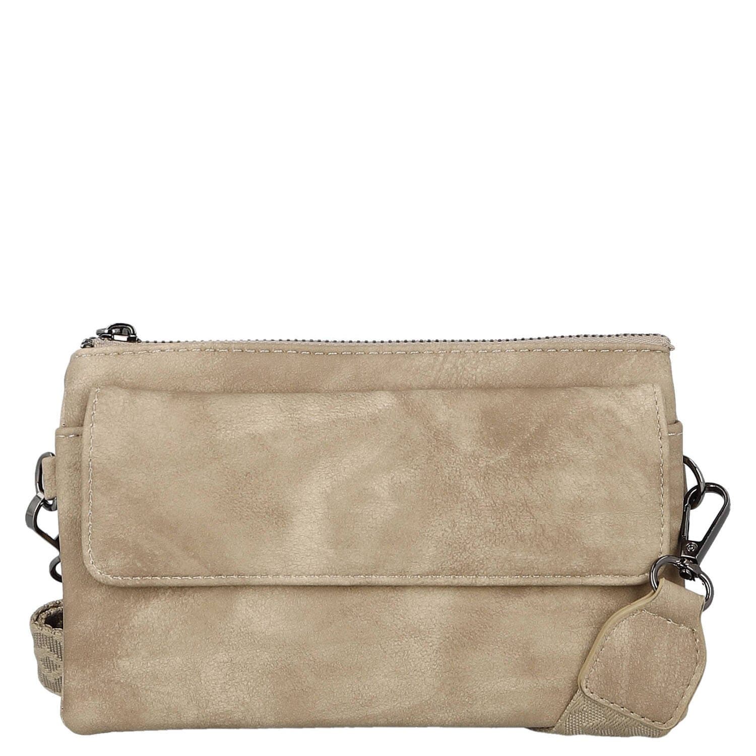 Crossbody kabelka MaxFly Oktavie, krémová