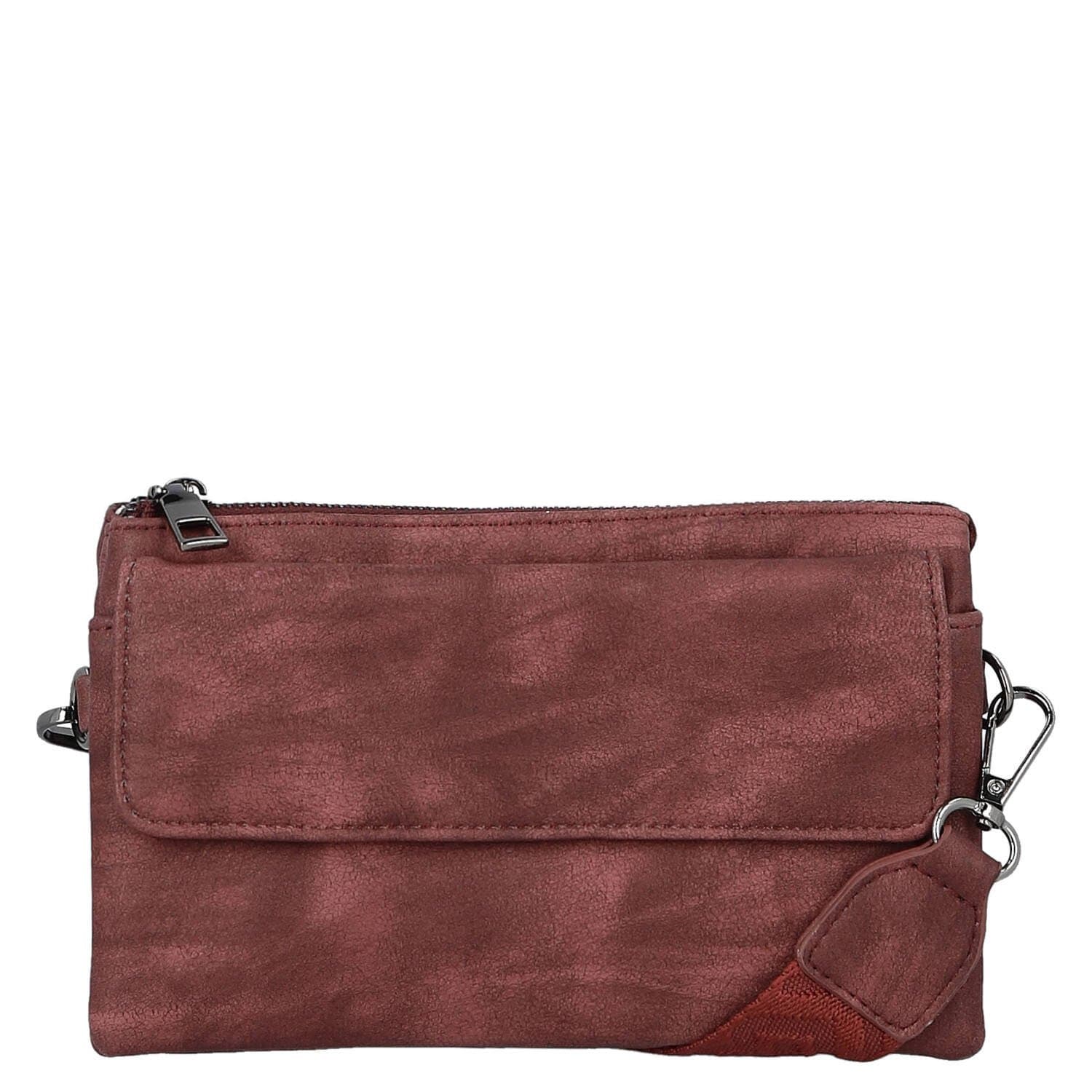 Crossbody kabelka MaxFly Oktavie, vínová