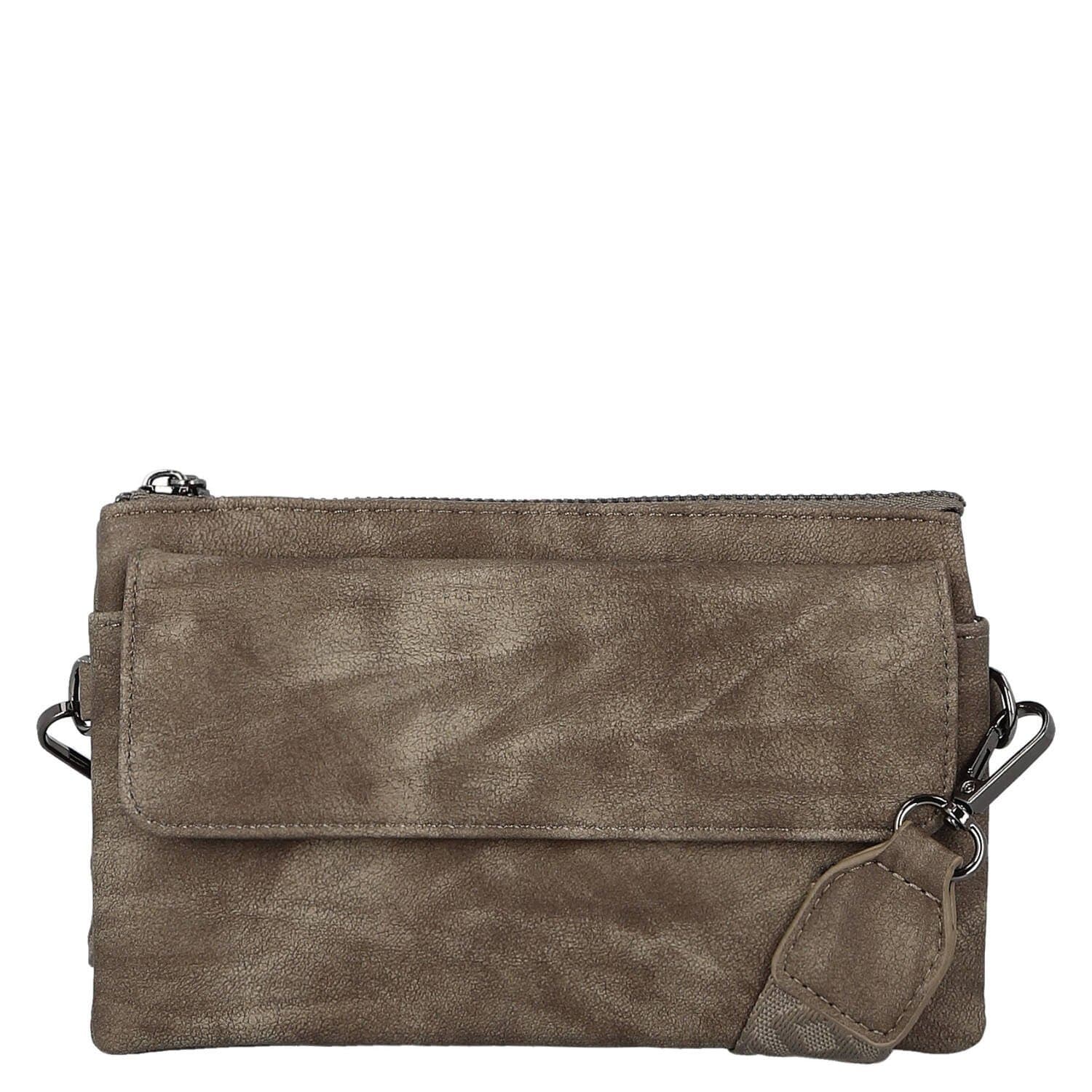 Crossbody kabelka MaxFly Oktavie, hnědá