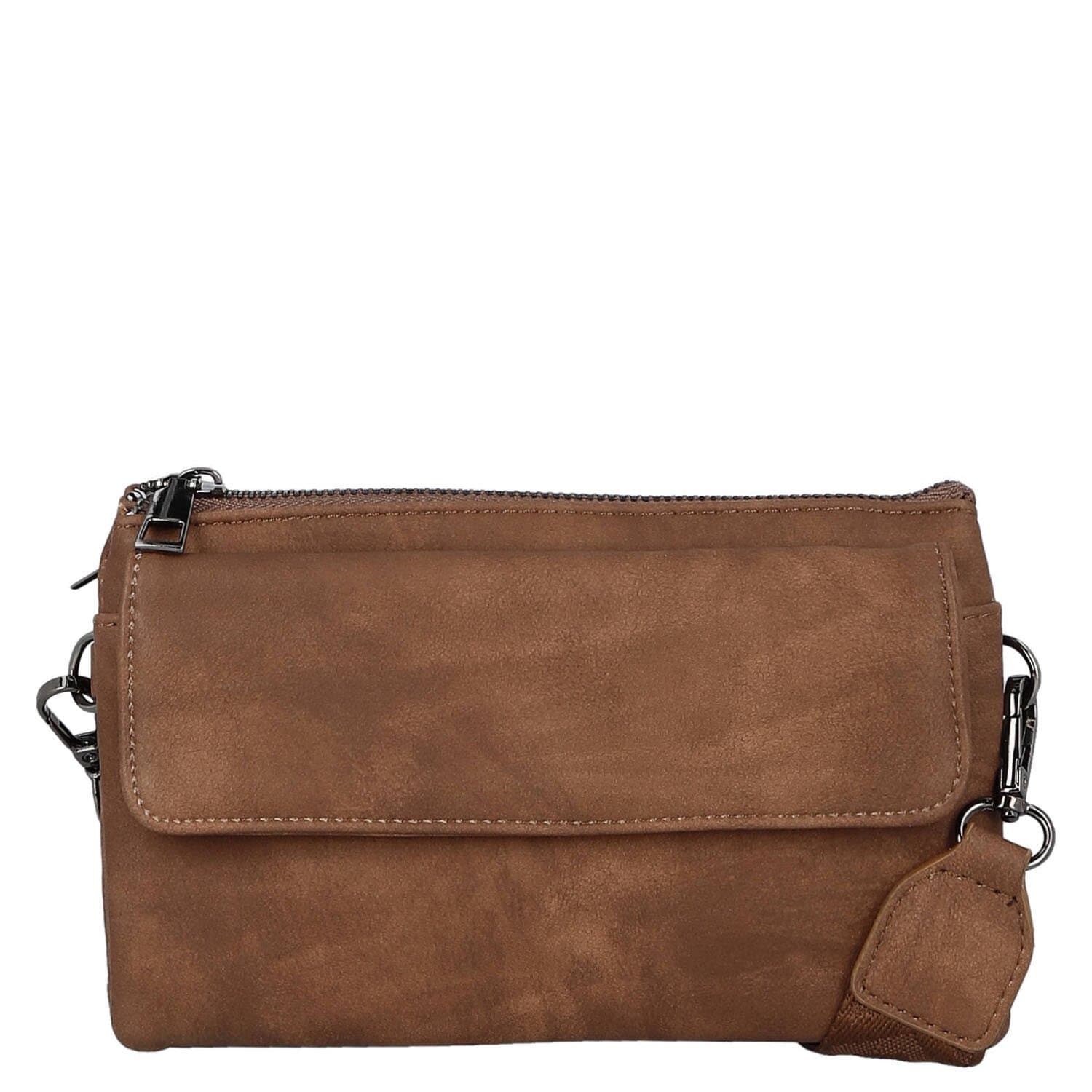 Crossbody kabelka MaxFly Oktavie, hnědá