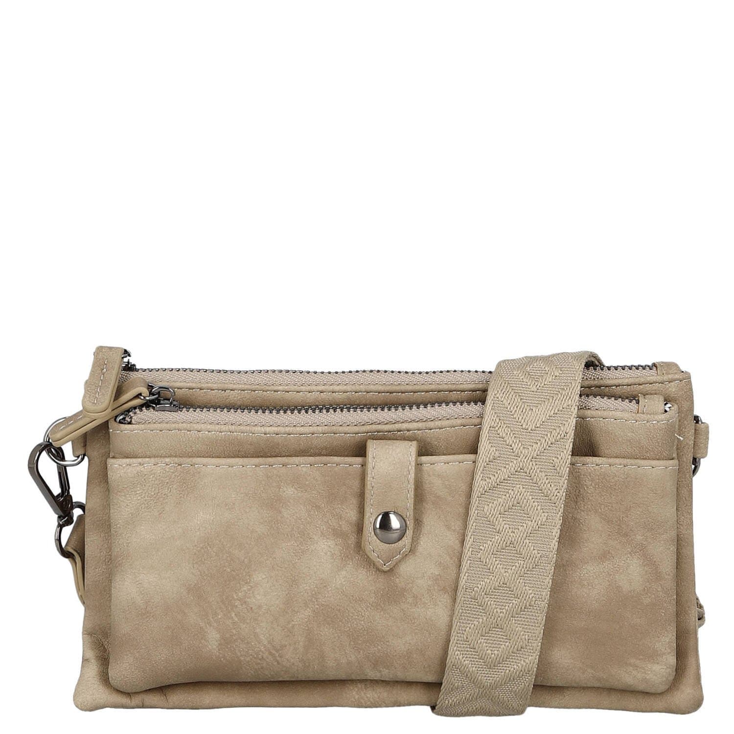 Crossbody kabelka MaxFly Essia, béžová