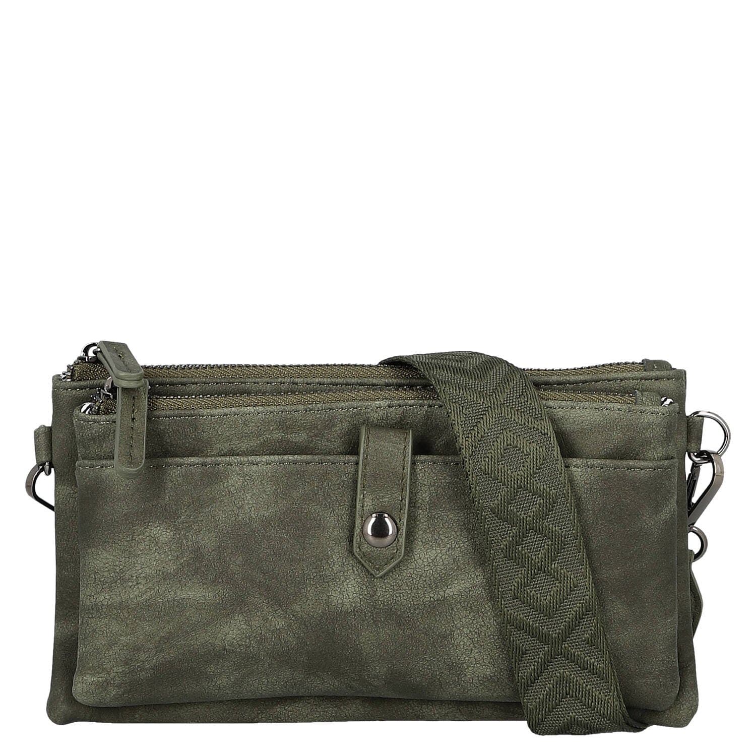 Crossbody kabelka MaxFly Essia, zelená