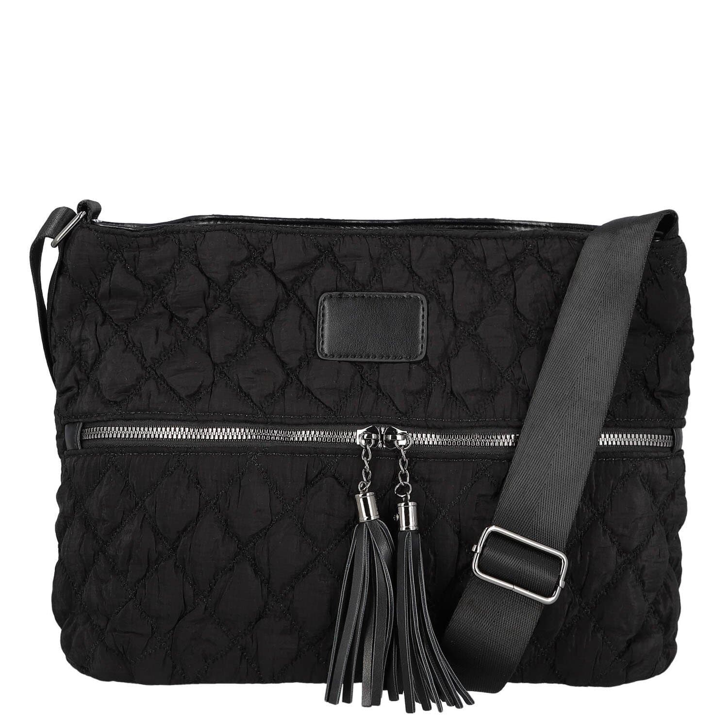 Crossbody kabelka Firenze Nellisa, černá