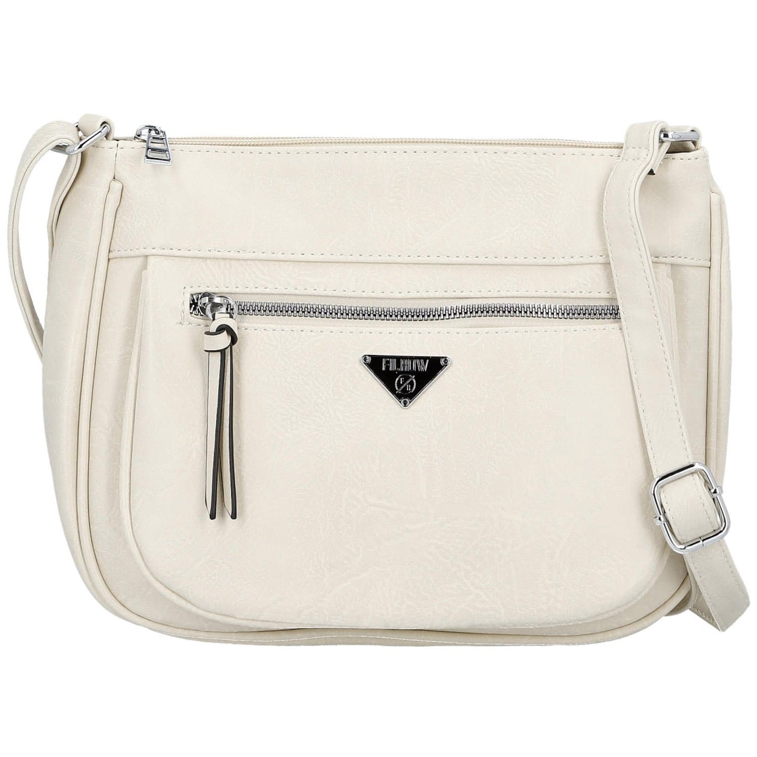 Crossbody kabelka Firenze Ilma, krémová