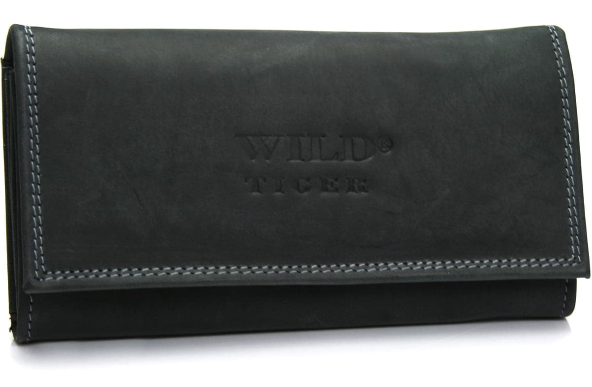Kožená peněženka Wild Jadrrien, černá
