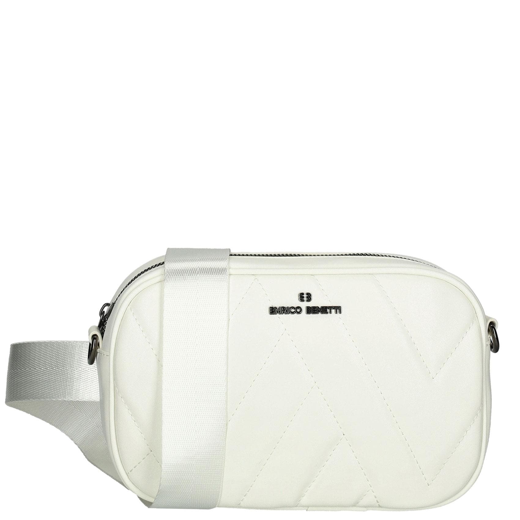 Crossbody kabelka Enrico Benetti Smelly, bílá