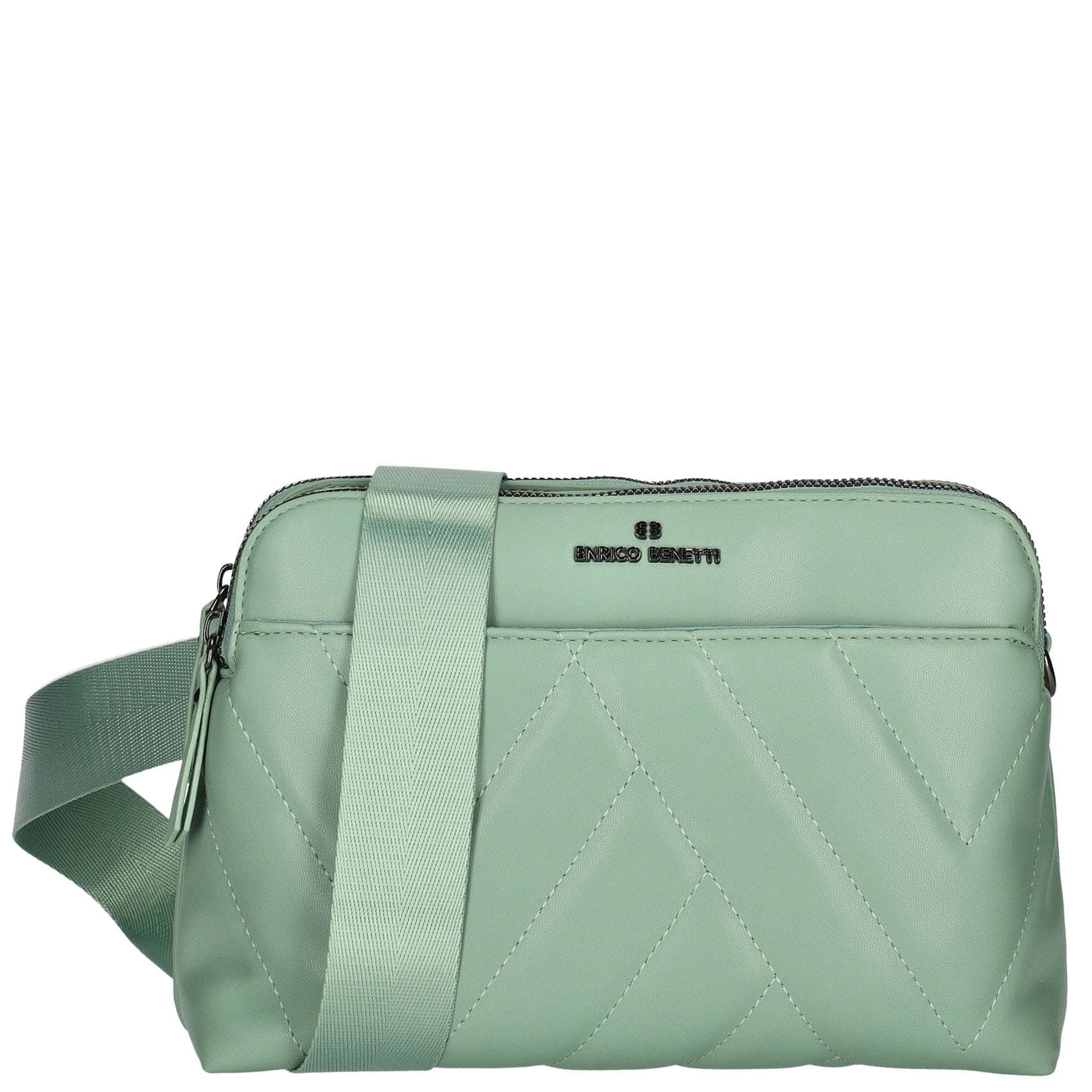 Crossbody kabelka Enrico Benetti Brilli, zelená