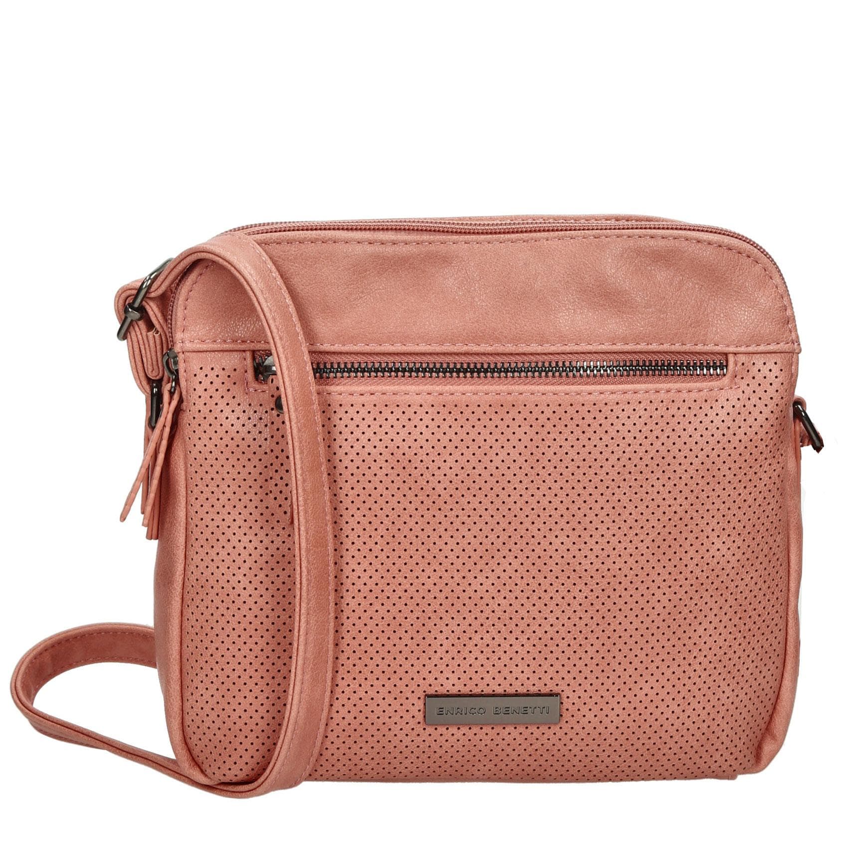 Crossbody kabelka Enrico Benetti Seliane, růžová