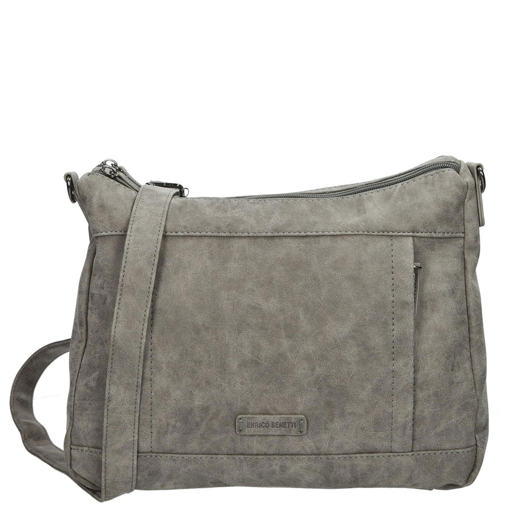 Crossbody taška Enrico Benetti Claire, šedá