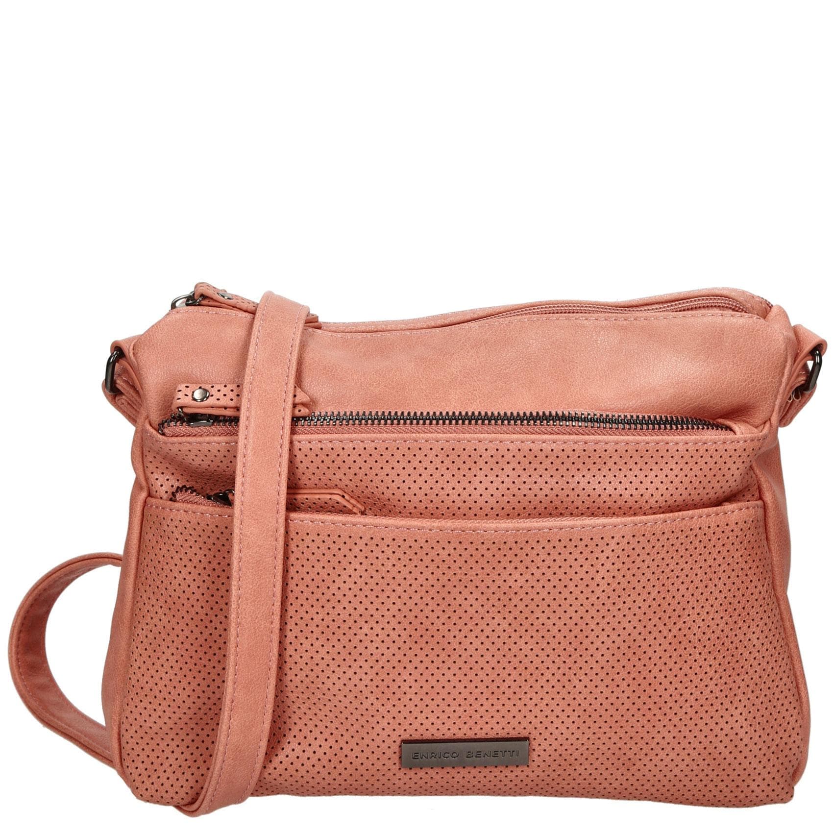 Crossbody kabelka Enrico Benetti Lesiah, růžová