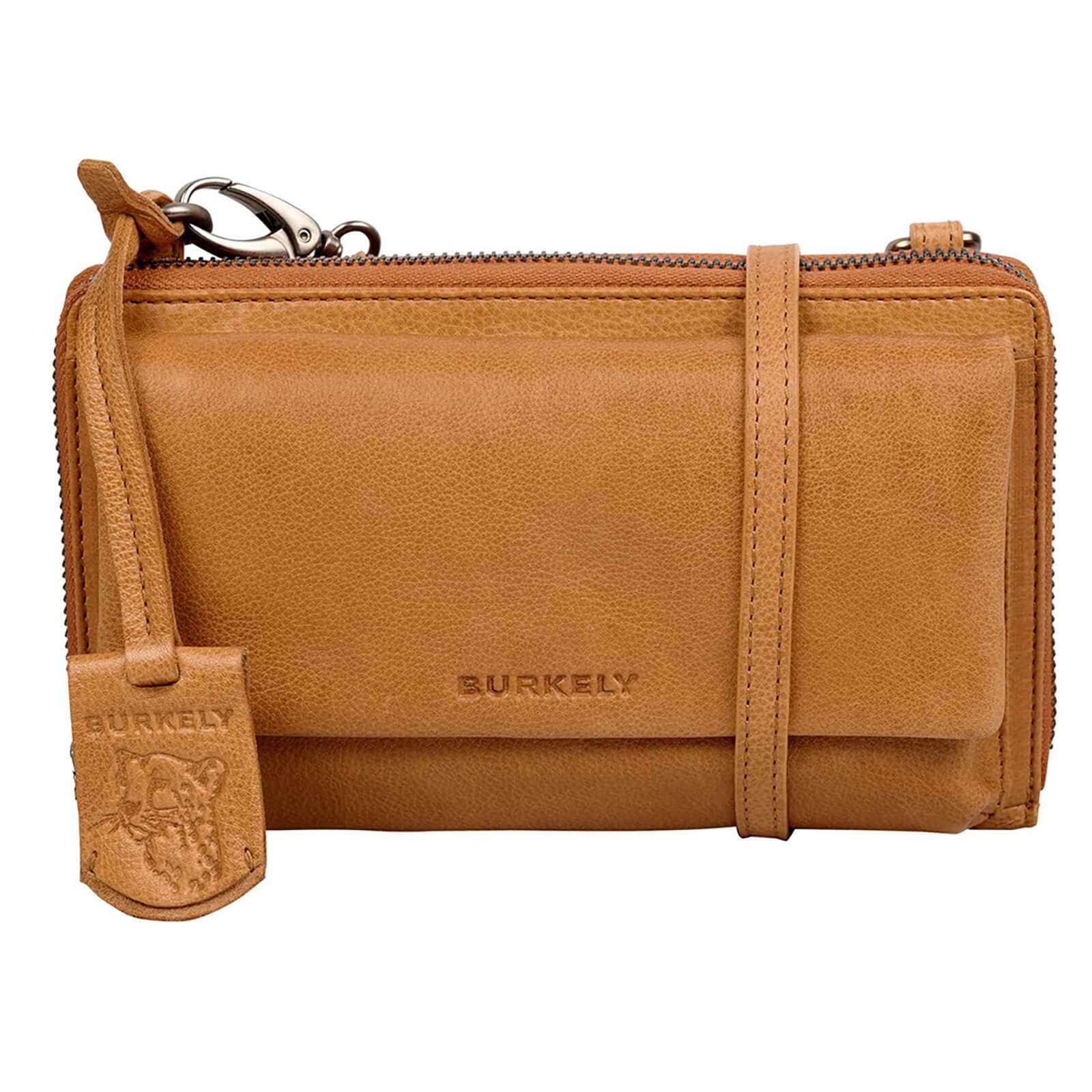 Kožená crossbody kabelka s peněženkou Burkely Katta