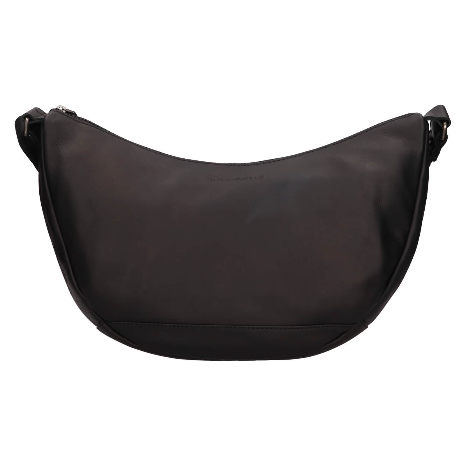Kožená crossbody kabelka The Chesterfield Brand Peckham