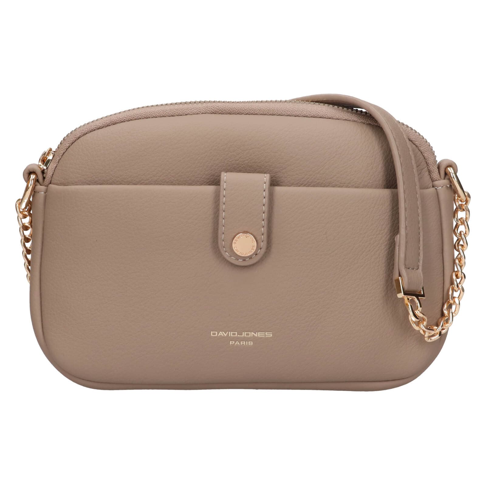 Crossbody kabelka David Jones Diseta, béžová