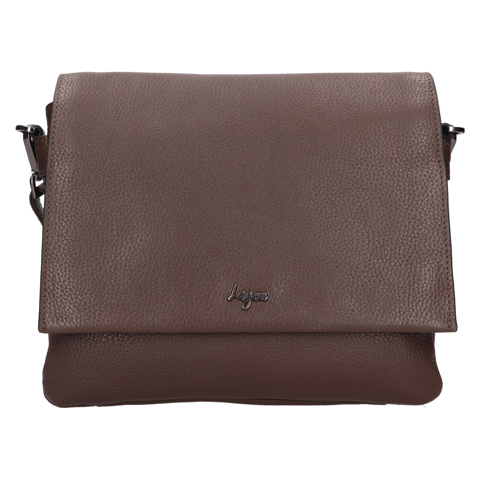 Crossbody kabelka Lagen Passa, hnědá