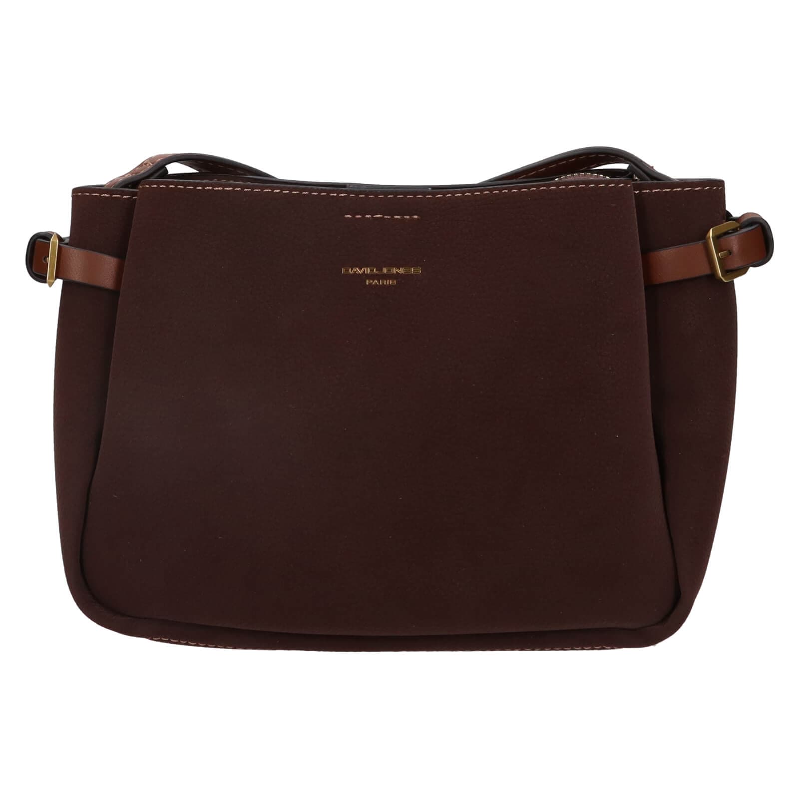 Crossbody kabelka David Jones Sovea, hnědá