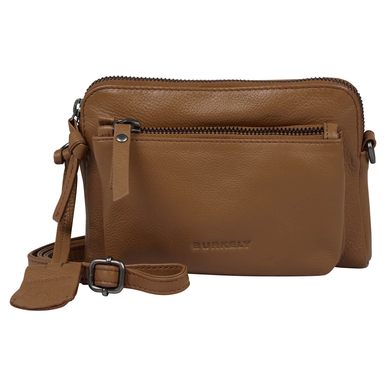 Malá kožená crossbody kabelka Burkely Selma