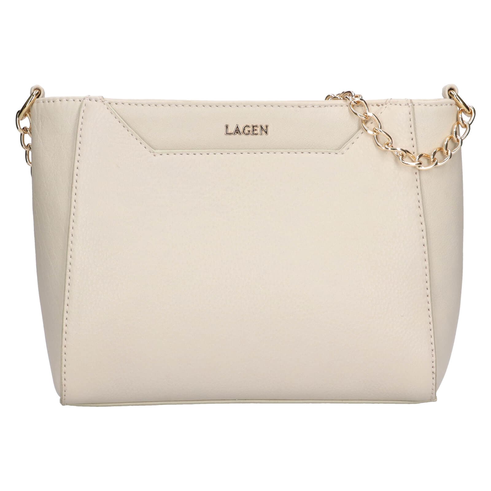Crossbody kabelka Lagen Kasté, béžová