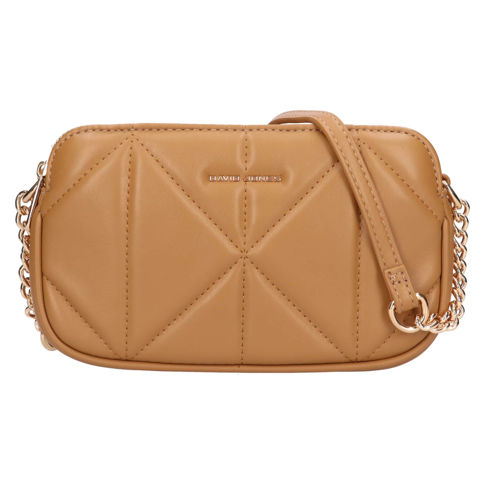 Crossbody kabelka David Jones Thea, hnědá